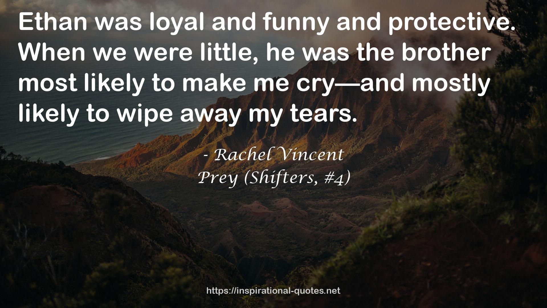 Prey (Shifters, #4) QUOTES