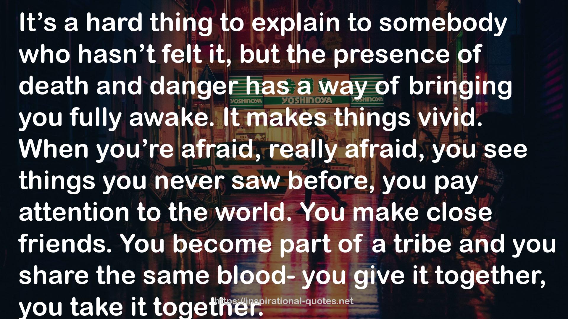 a tribe  QUOTES