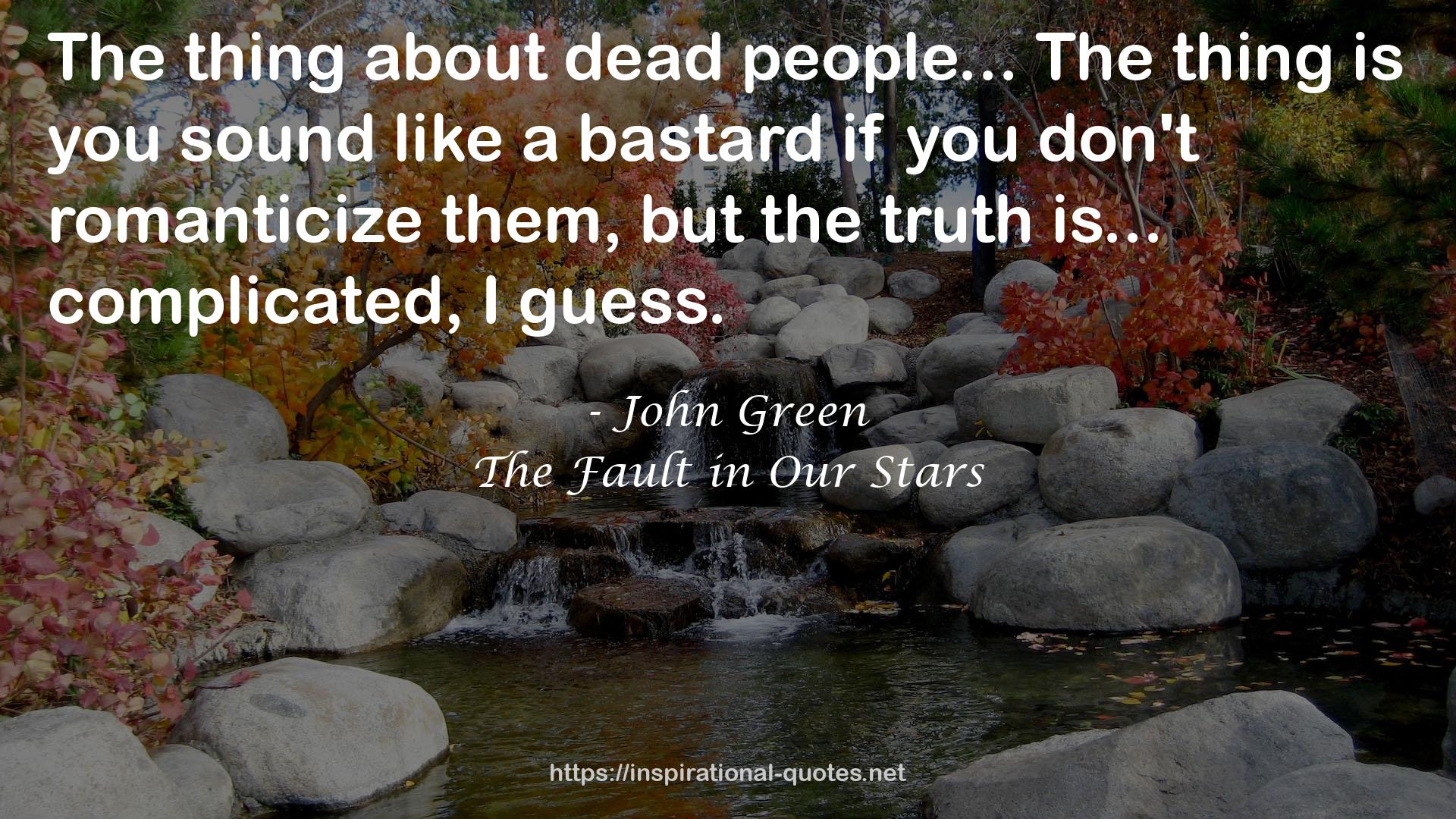 John Green QUOTES