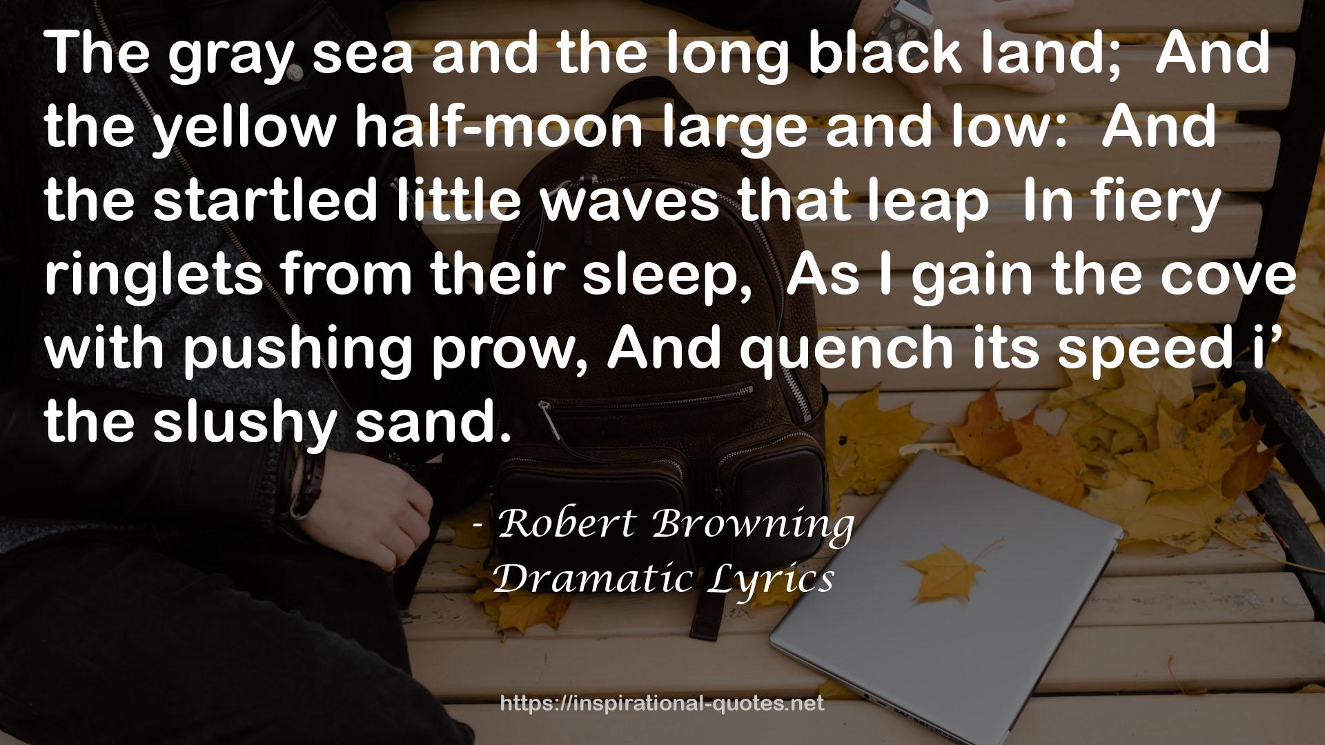 Dramatic Lyrics QUOTES