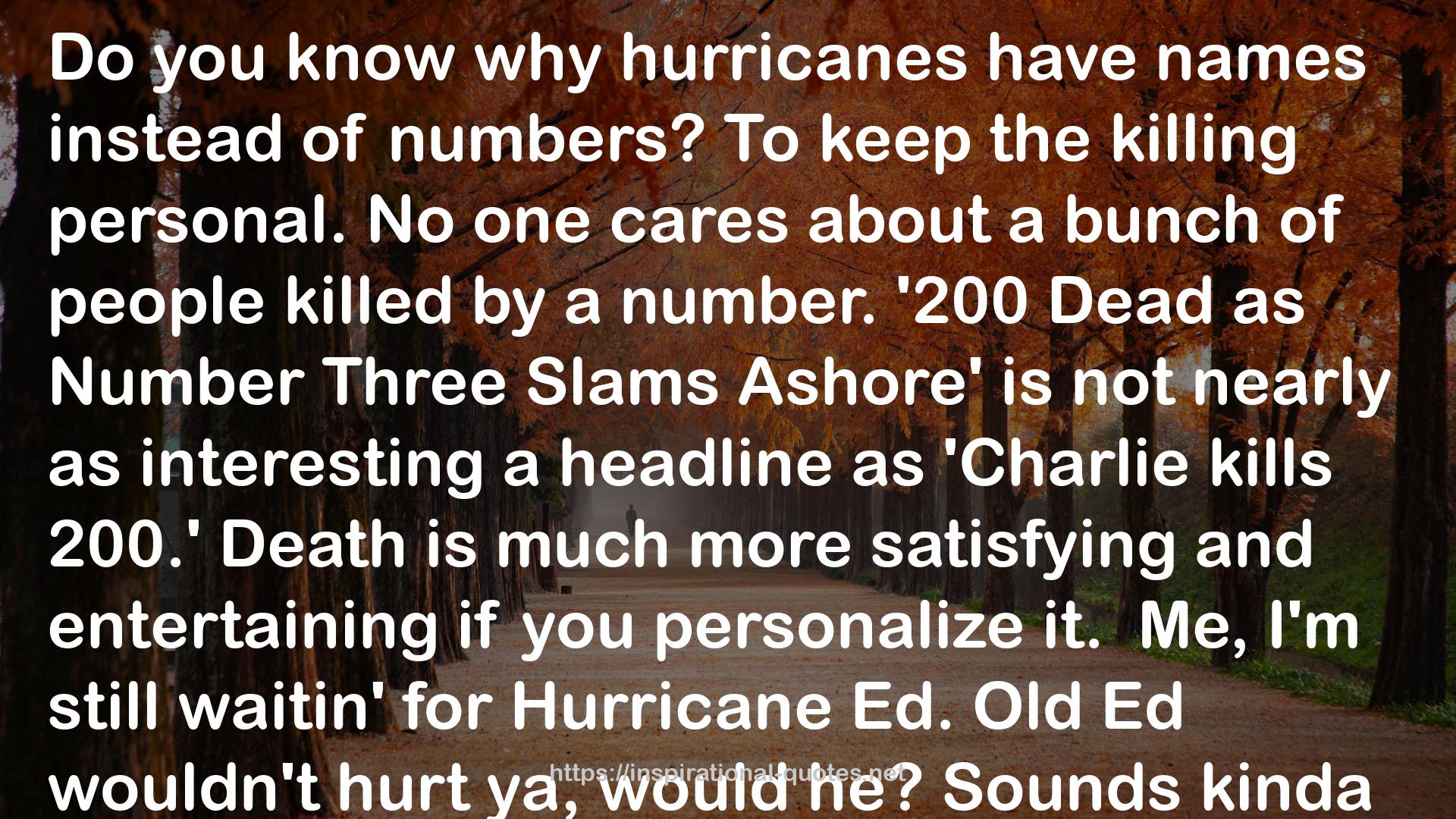 hurricanes  QUOTES