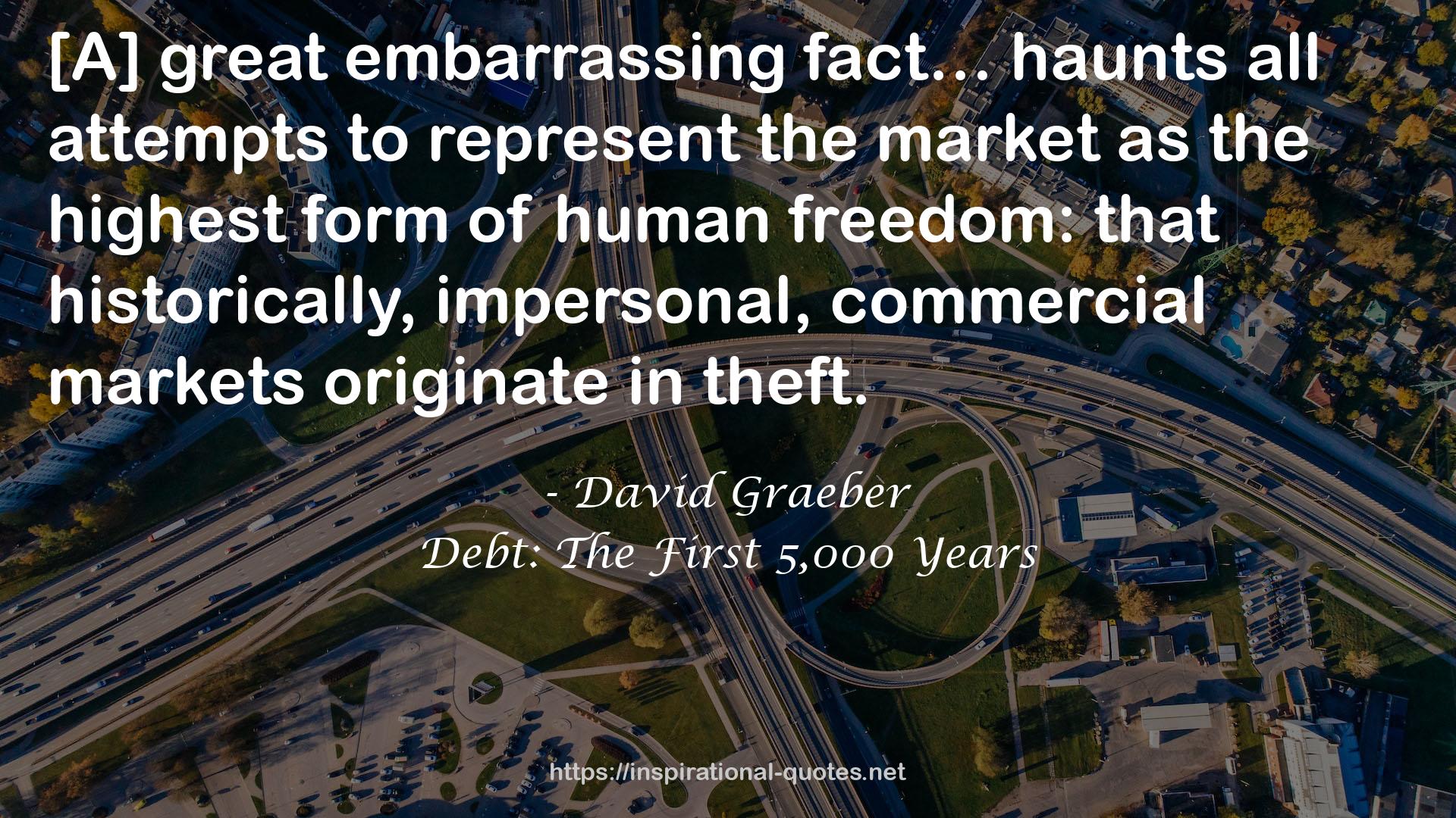 impersonal, commercial markets  QUOTES