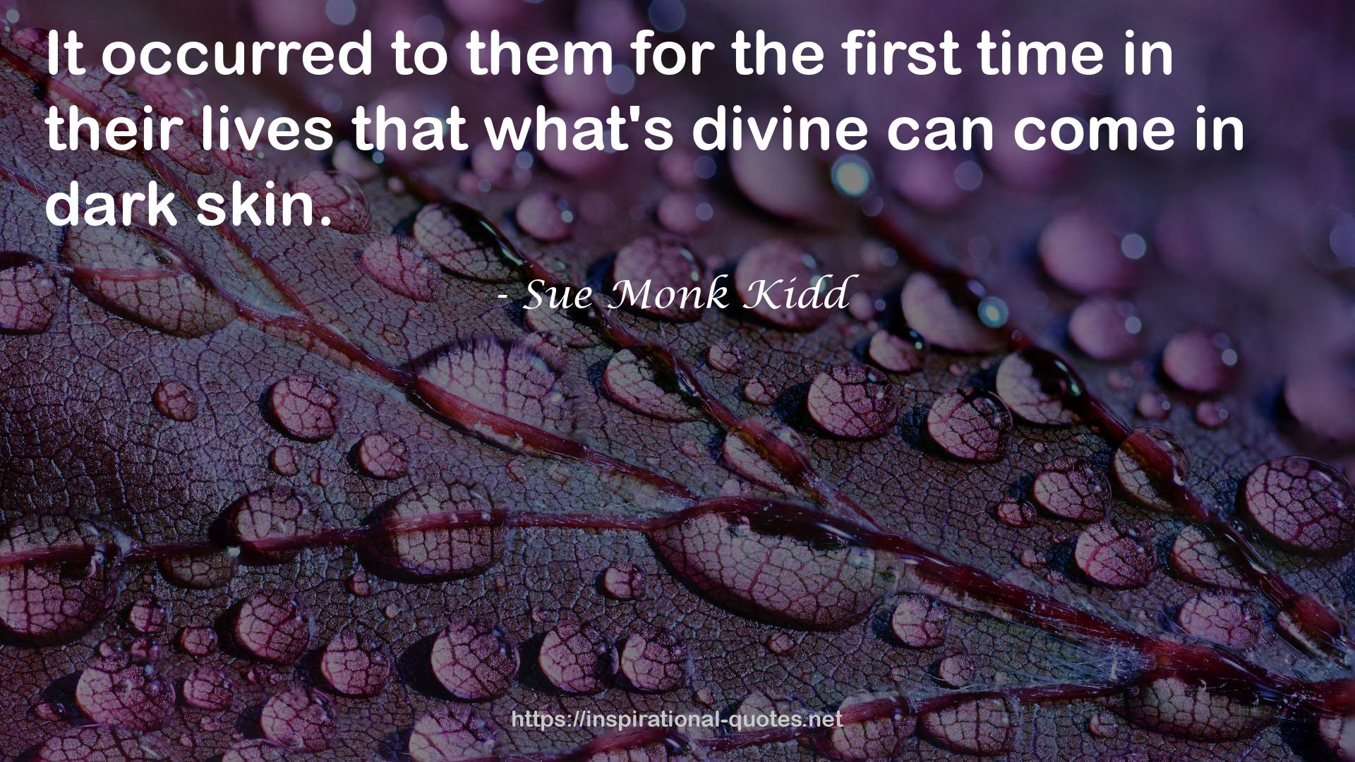 Sue Monk Kidd QUOTES