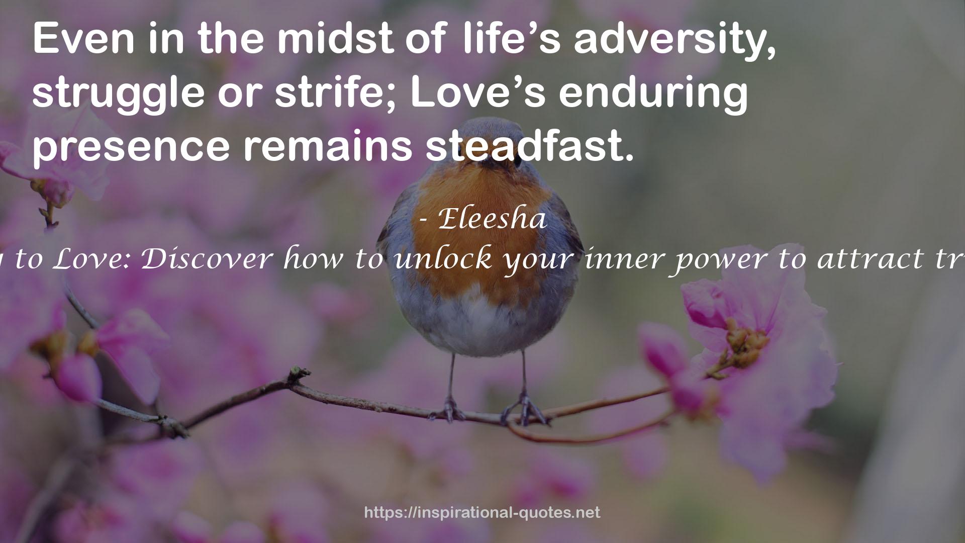 The Soulful Pathway to Love: Discover how to unlock your inner power to attract true love into your life QUOTES