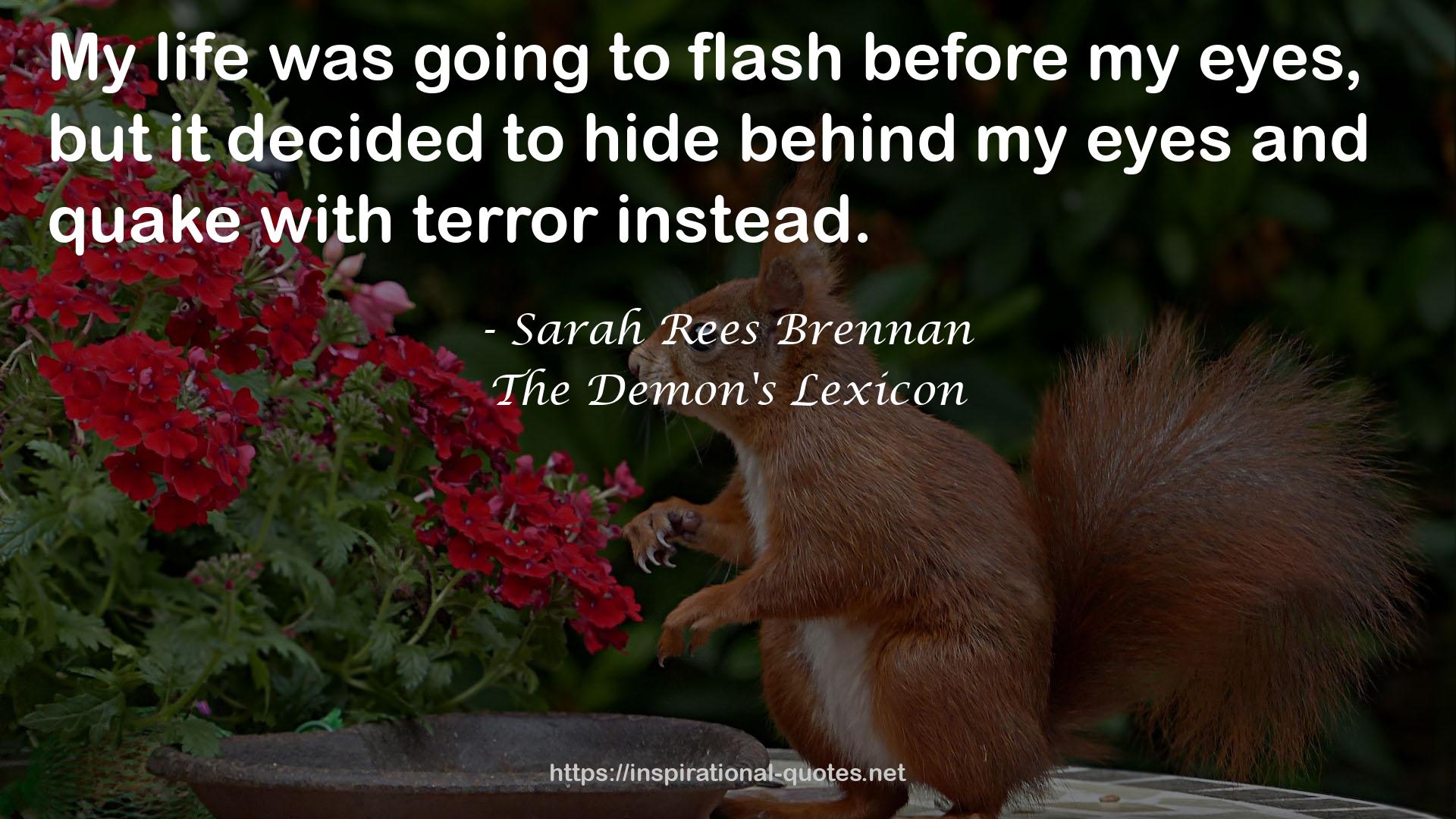 The Demon's Lexicon QUOTES