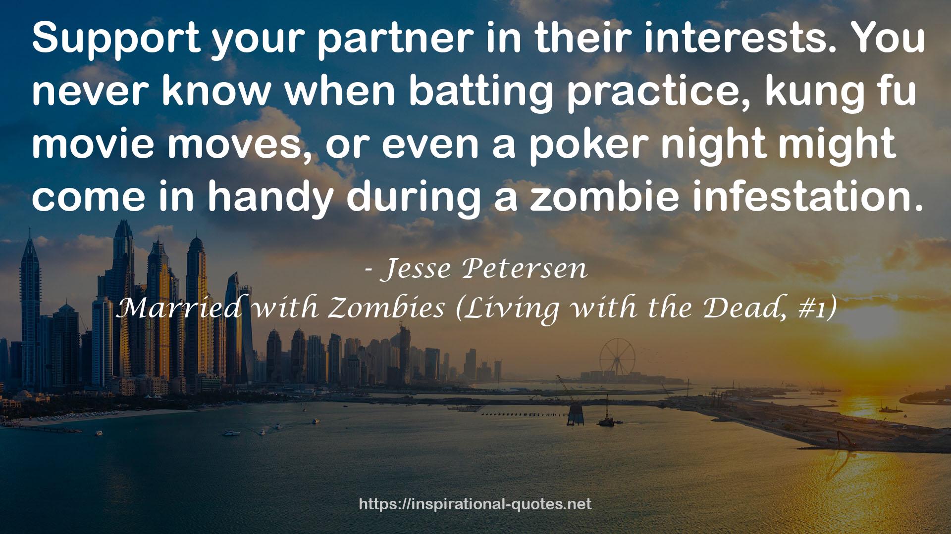 Married with Zombies (Living with the Dead, #1) QUOTES