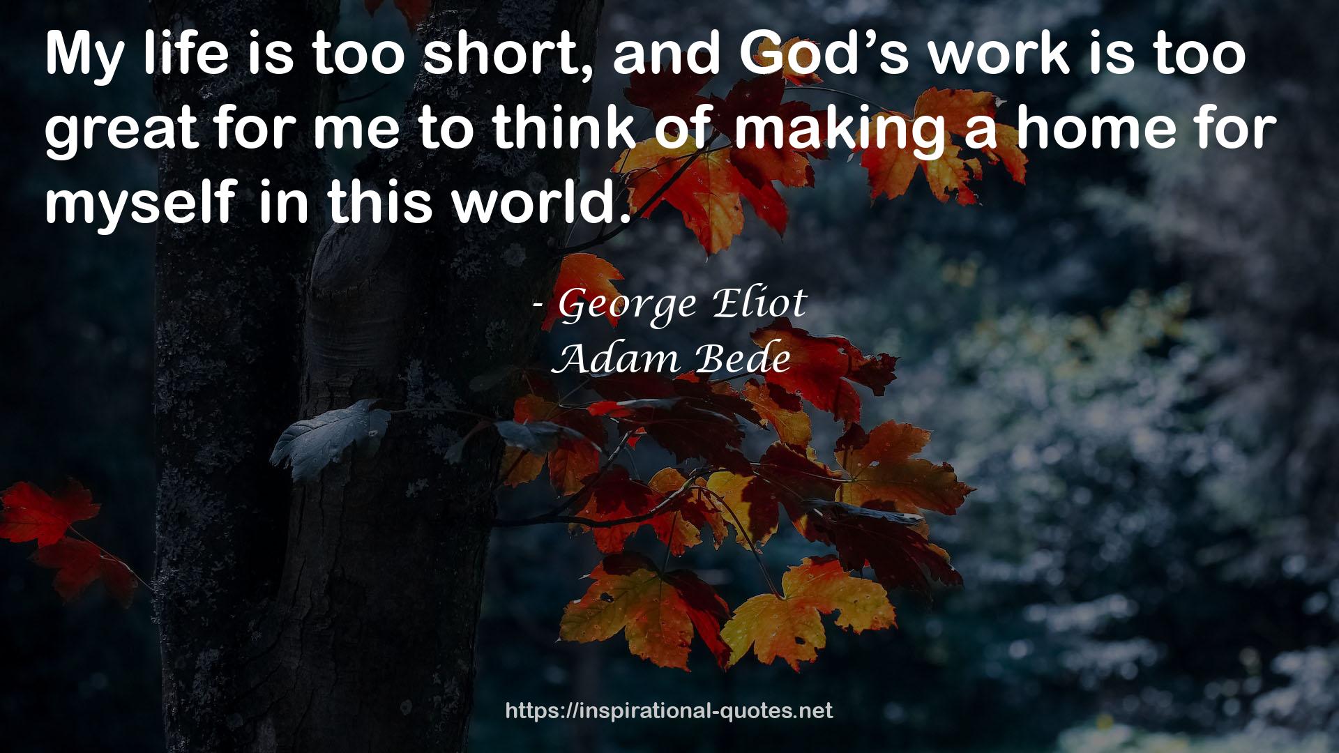 God’s work  QUOTES