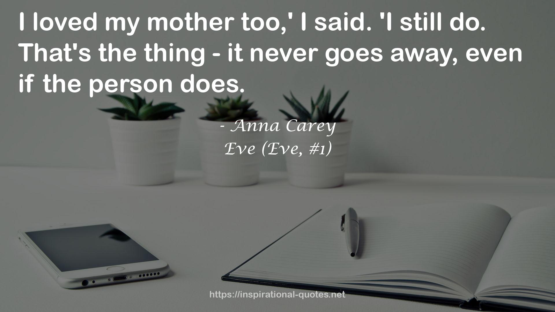 Eve (Eve, #1) QUOTES