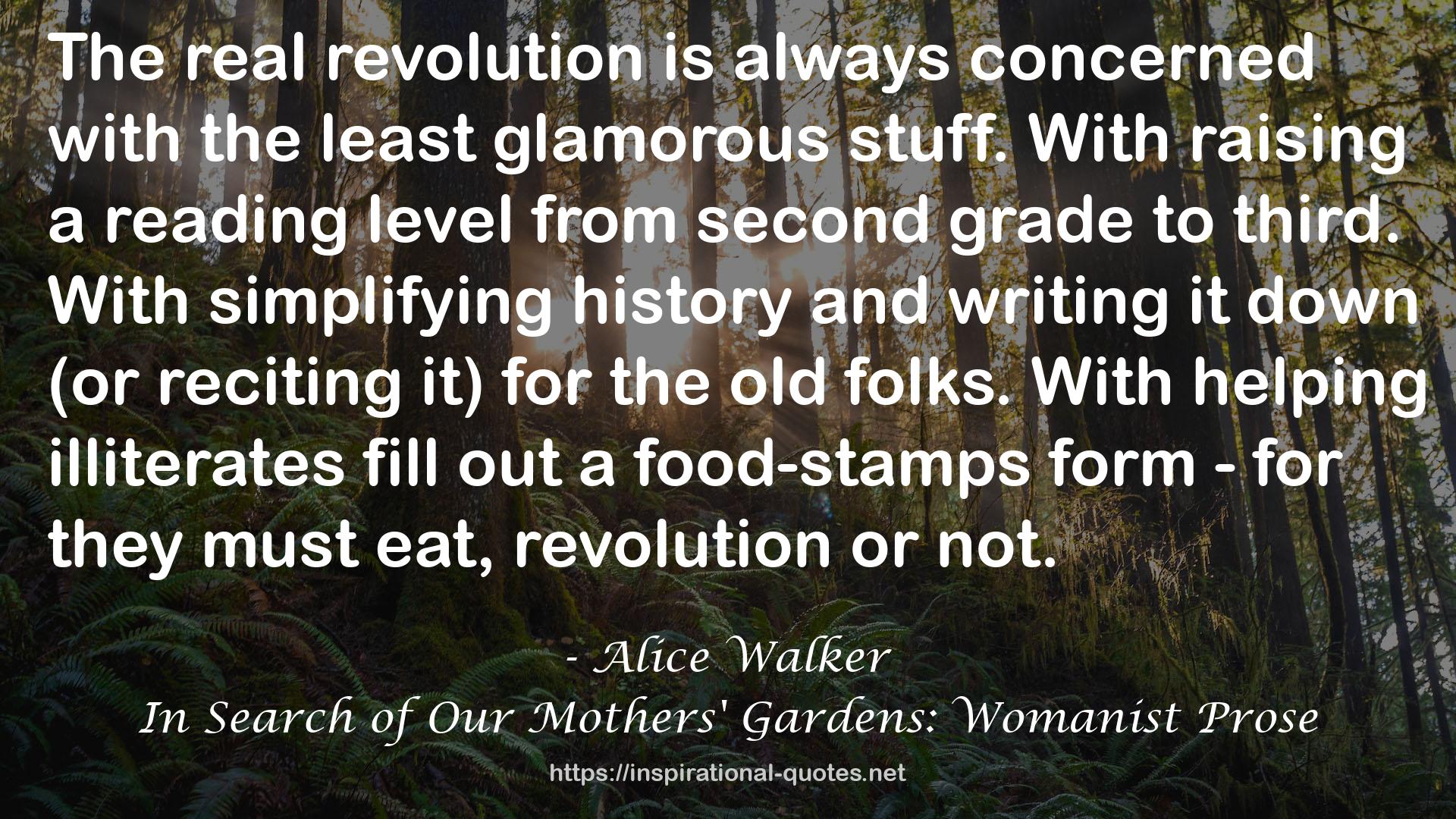 Alice Walker QUOTES