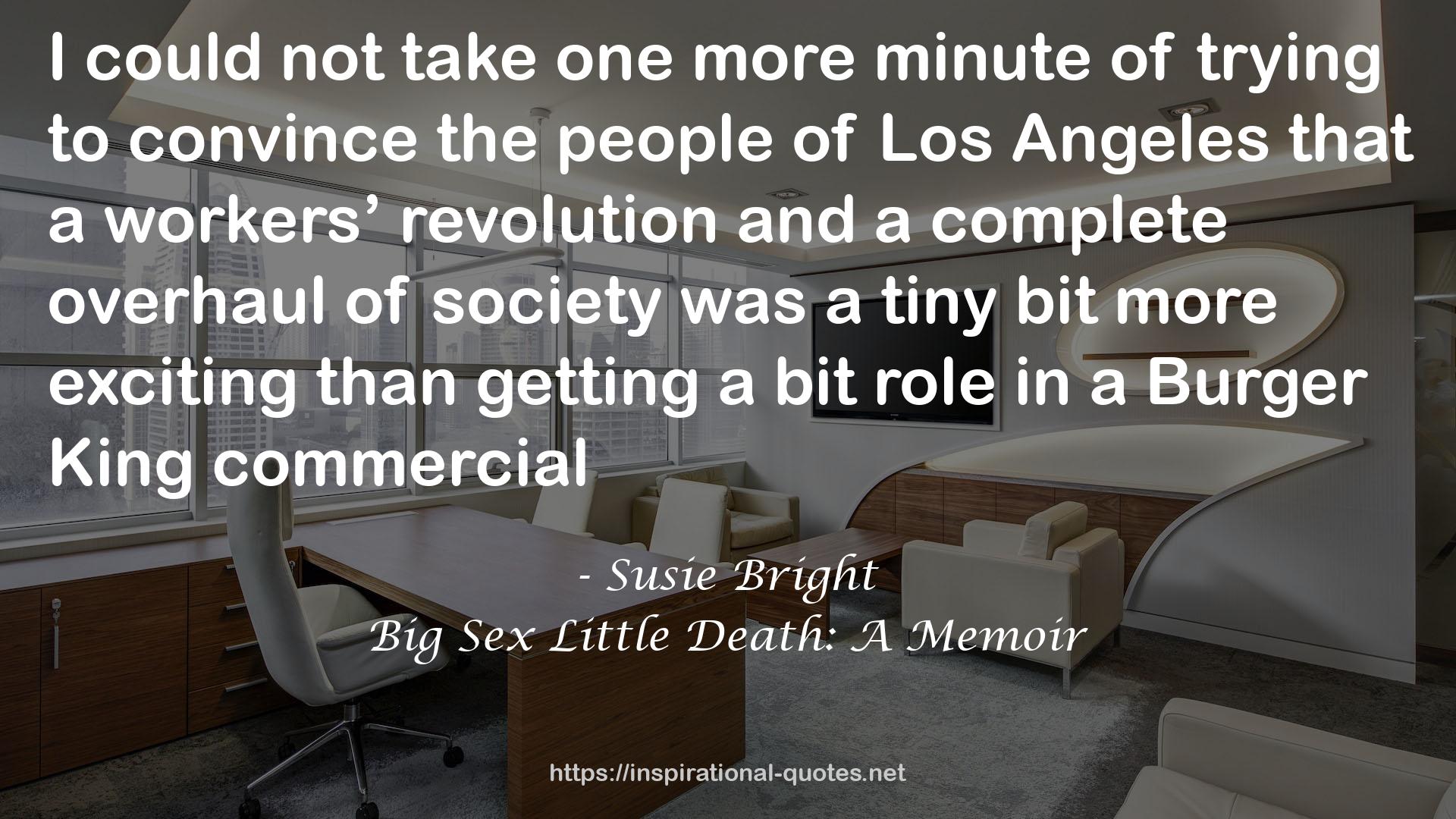 Big Sex Little Death: A Memoir QUOTES