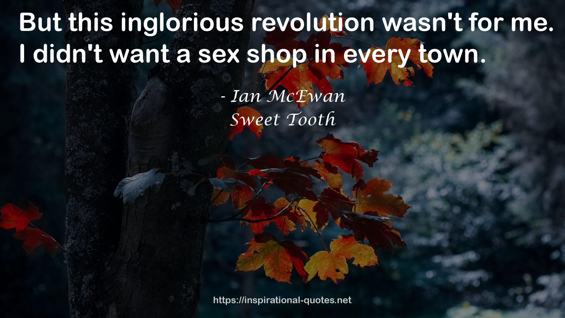 a sex shop  QUOTES