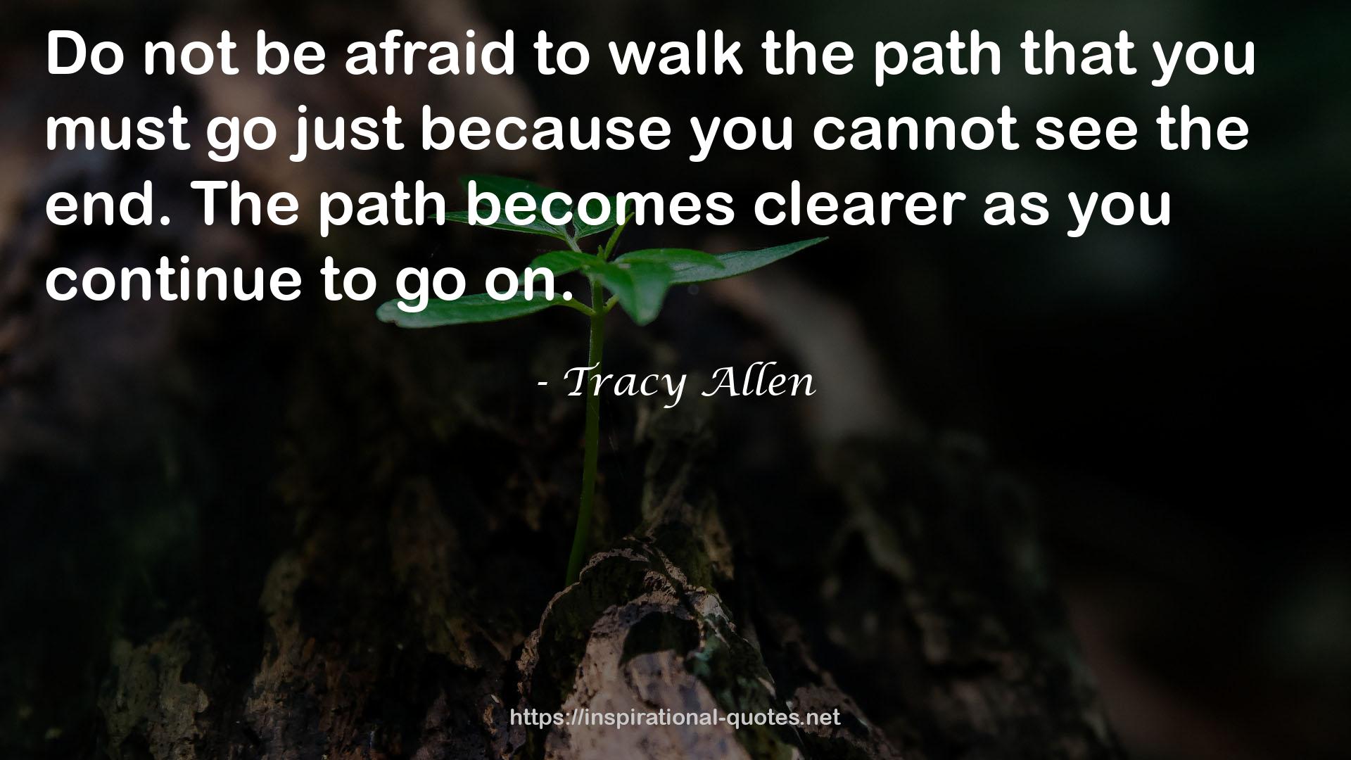 Tracy Allen QUOTES