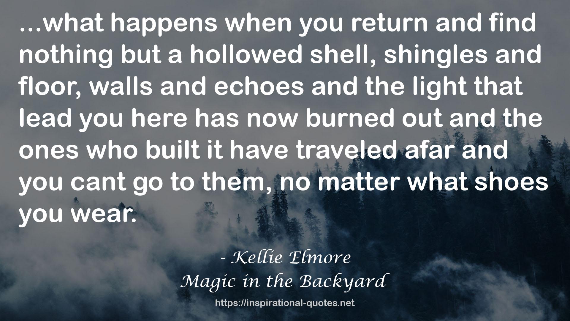 Kellie Elmore QUOTES