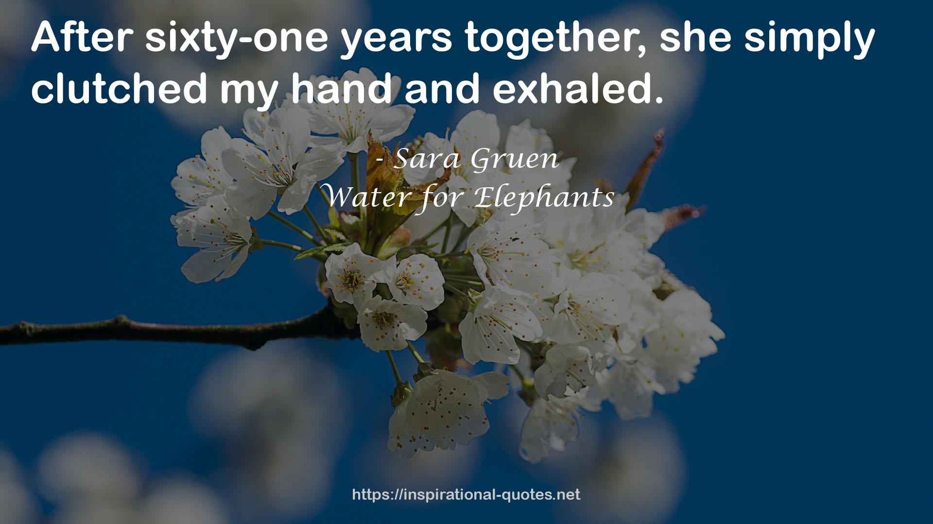 sixty-one years  QUOTES