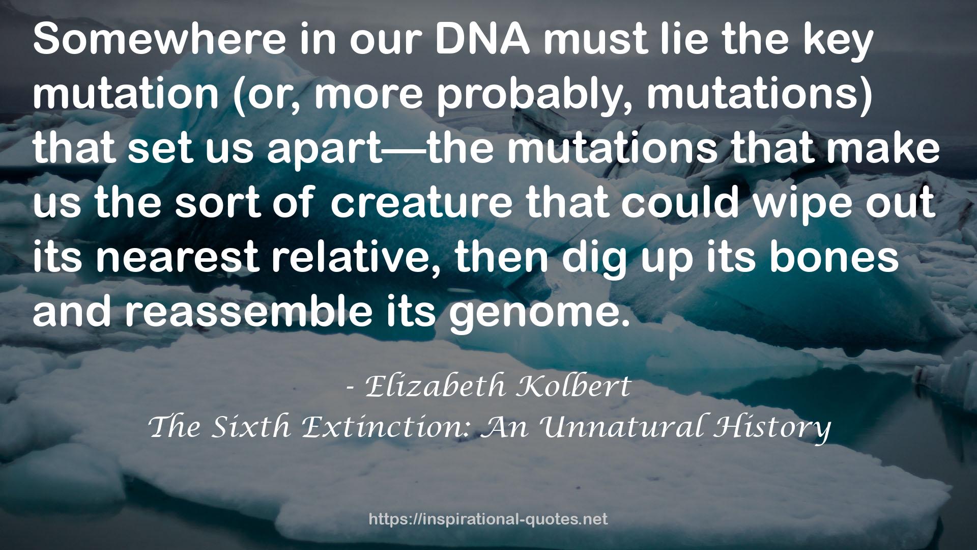 mutation  QUOTES