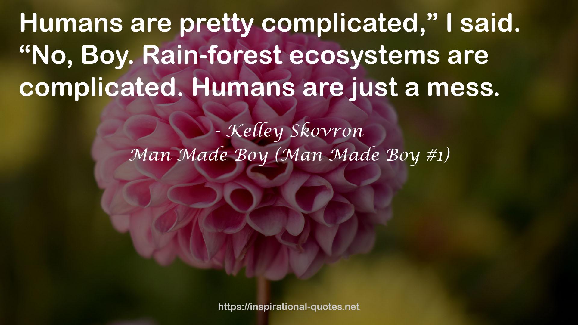 Rain-forest ecosystems  QUOTES