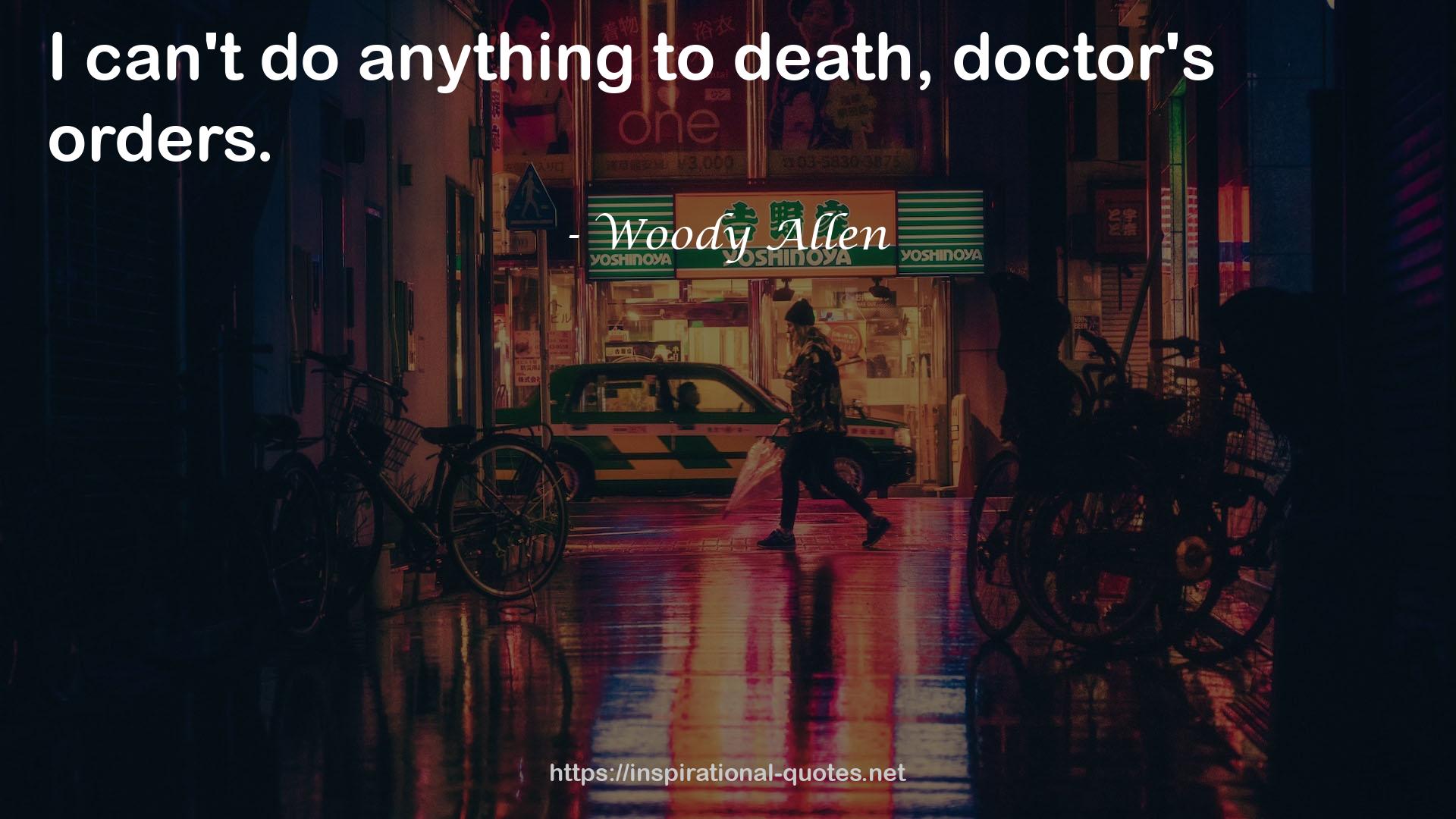 doctor's orders  QUOTES