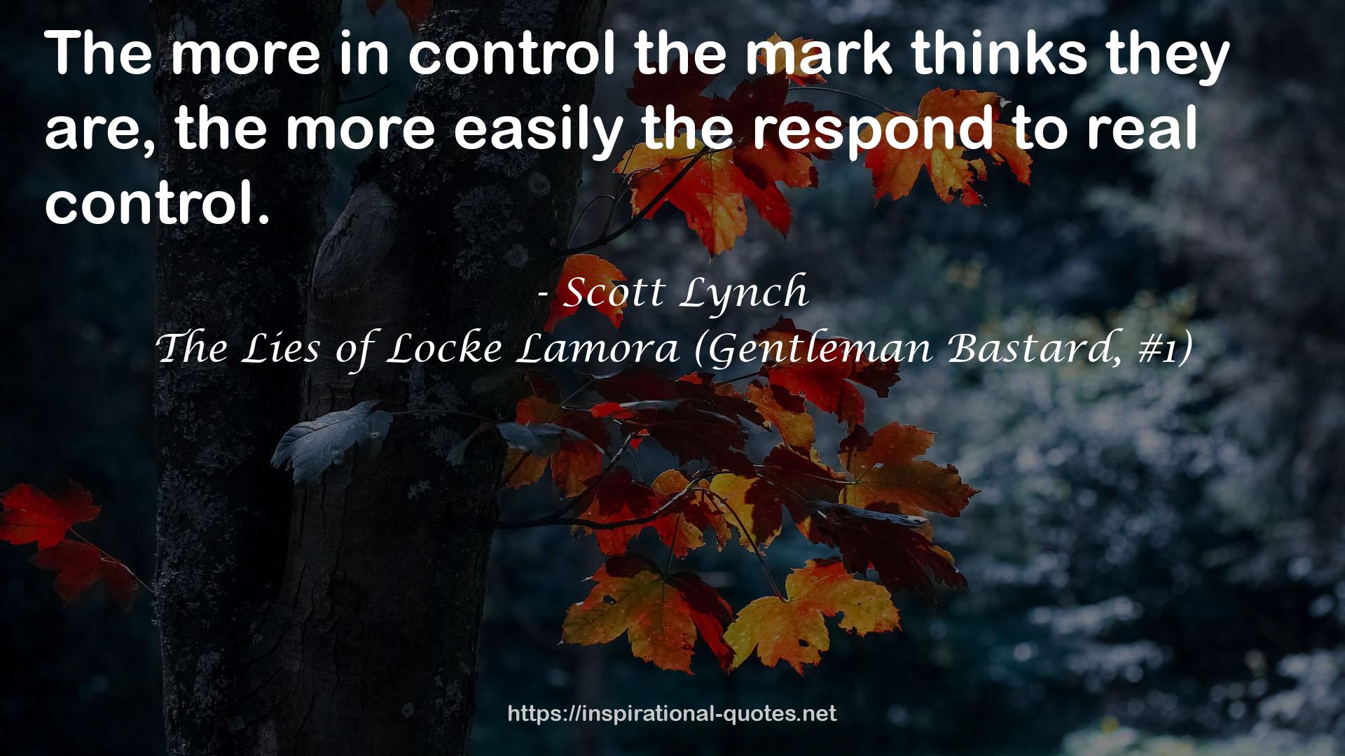 Scott Lynch QUOTES