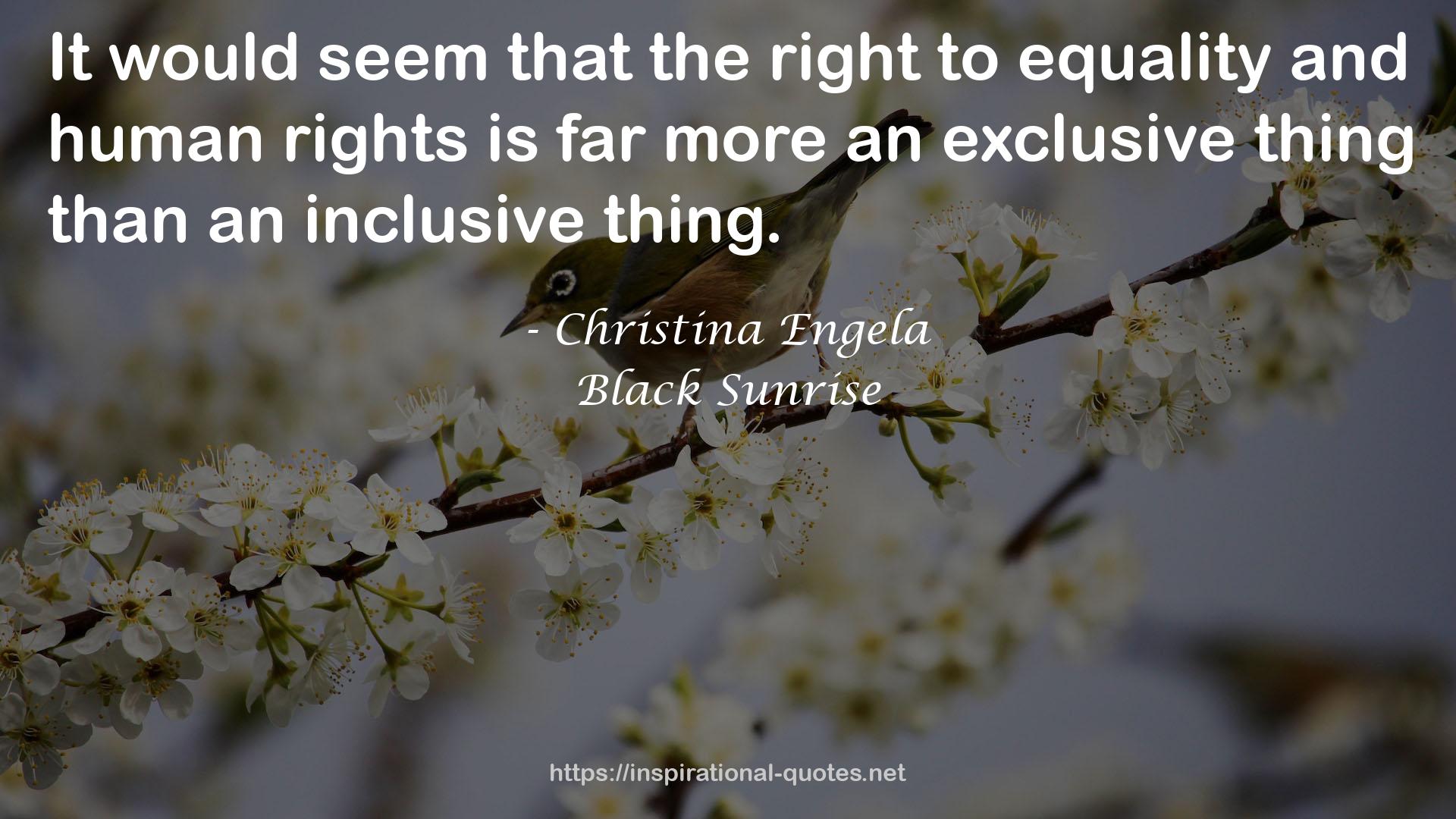 Christina Engela QUOTES