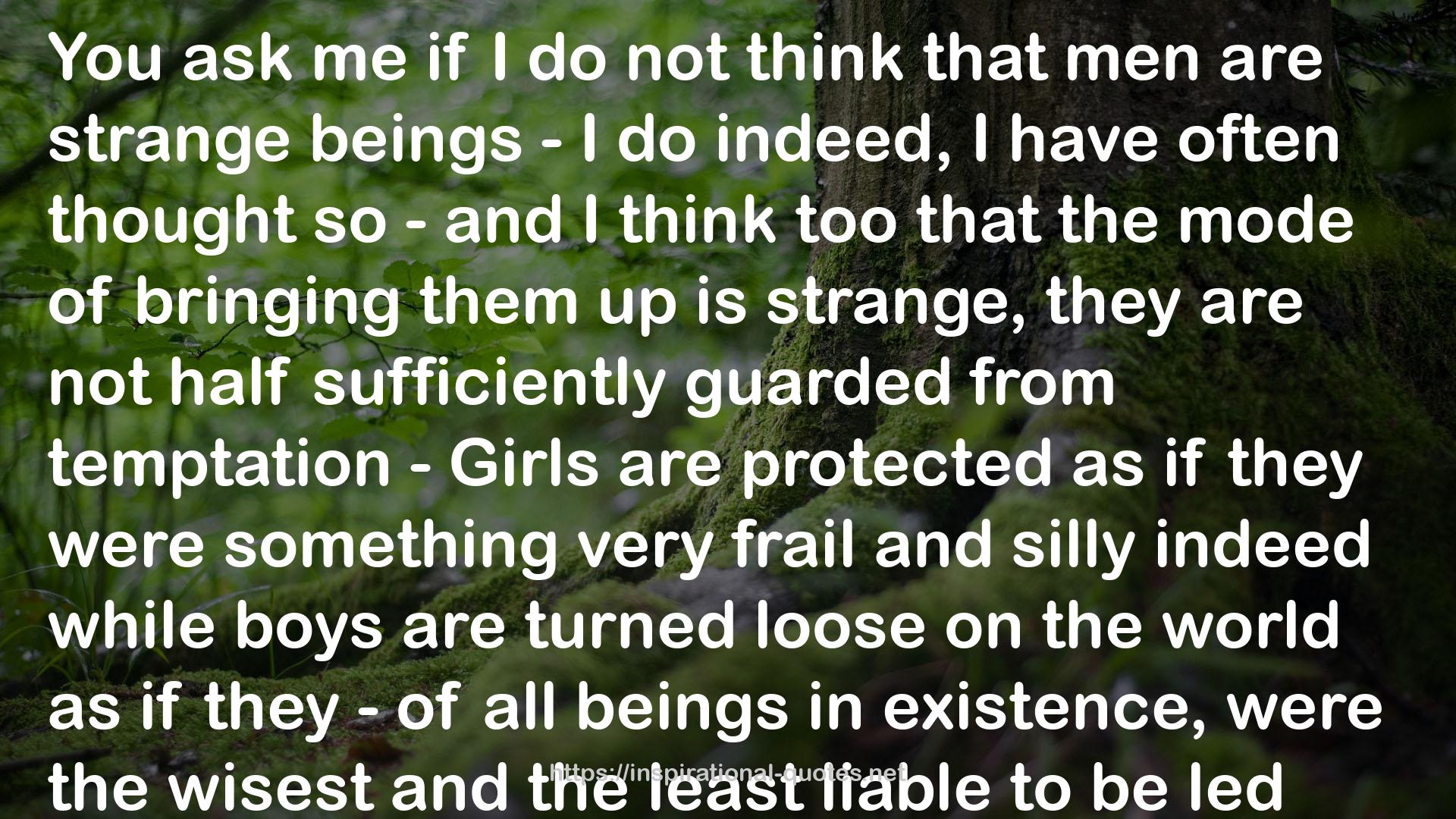 strange beings  QUOTES