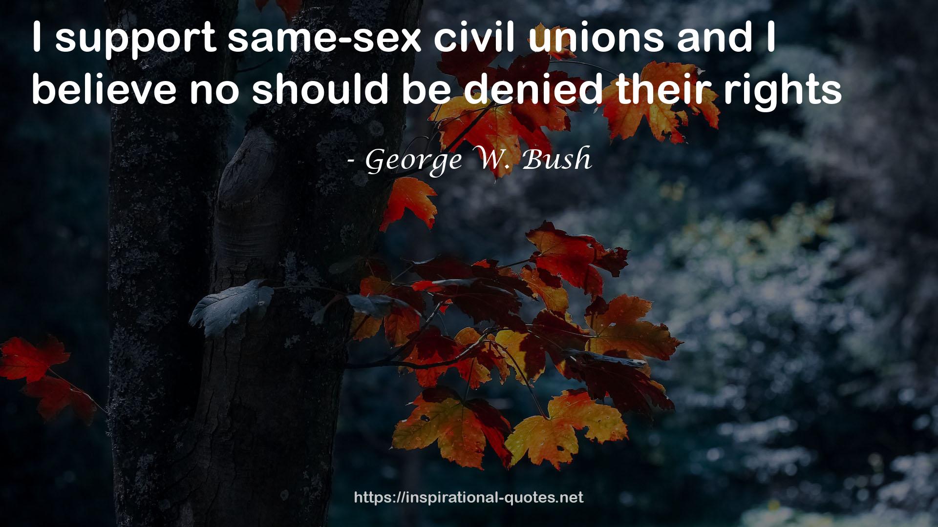 civil unions  QUOTES