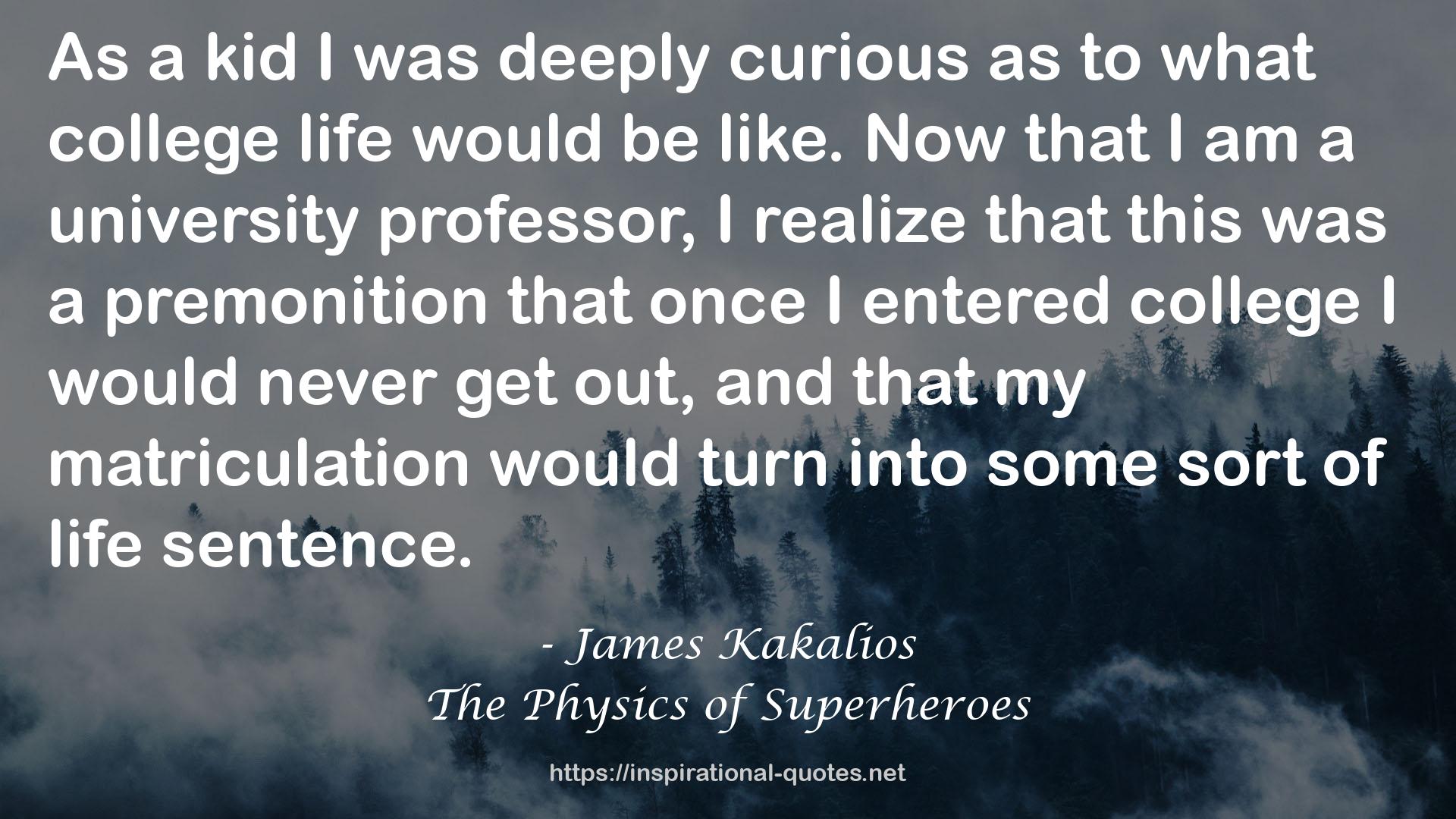 James Kakalios QUOTES