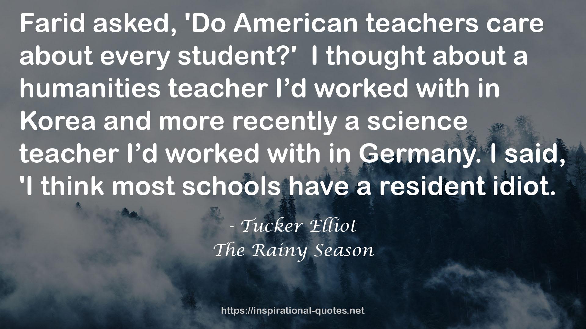 American teachers  QUOTES