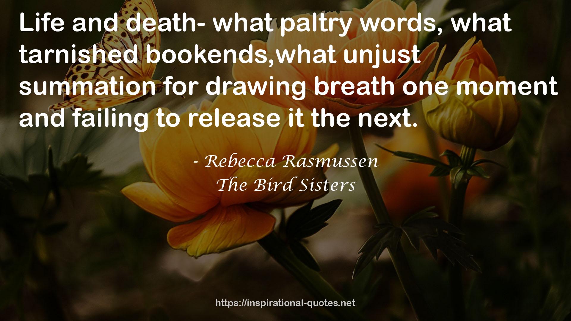 Rebecca Rasmussen QUOTES