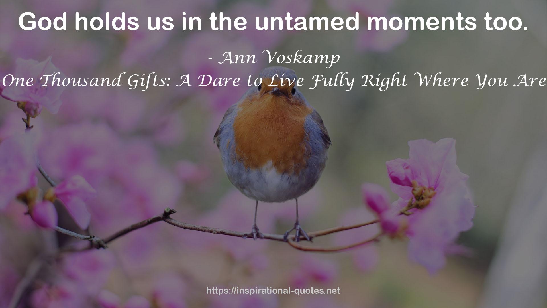 the untamed moments  QUOTES