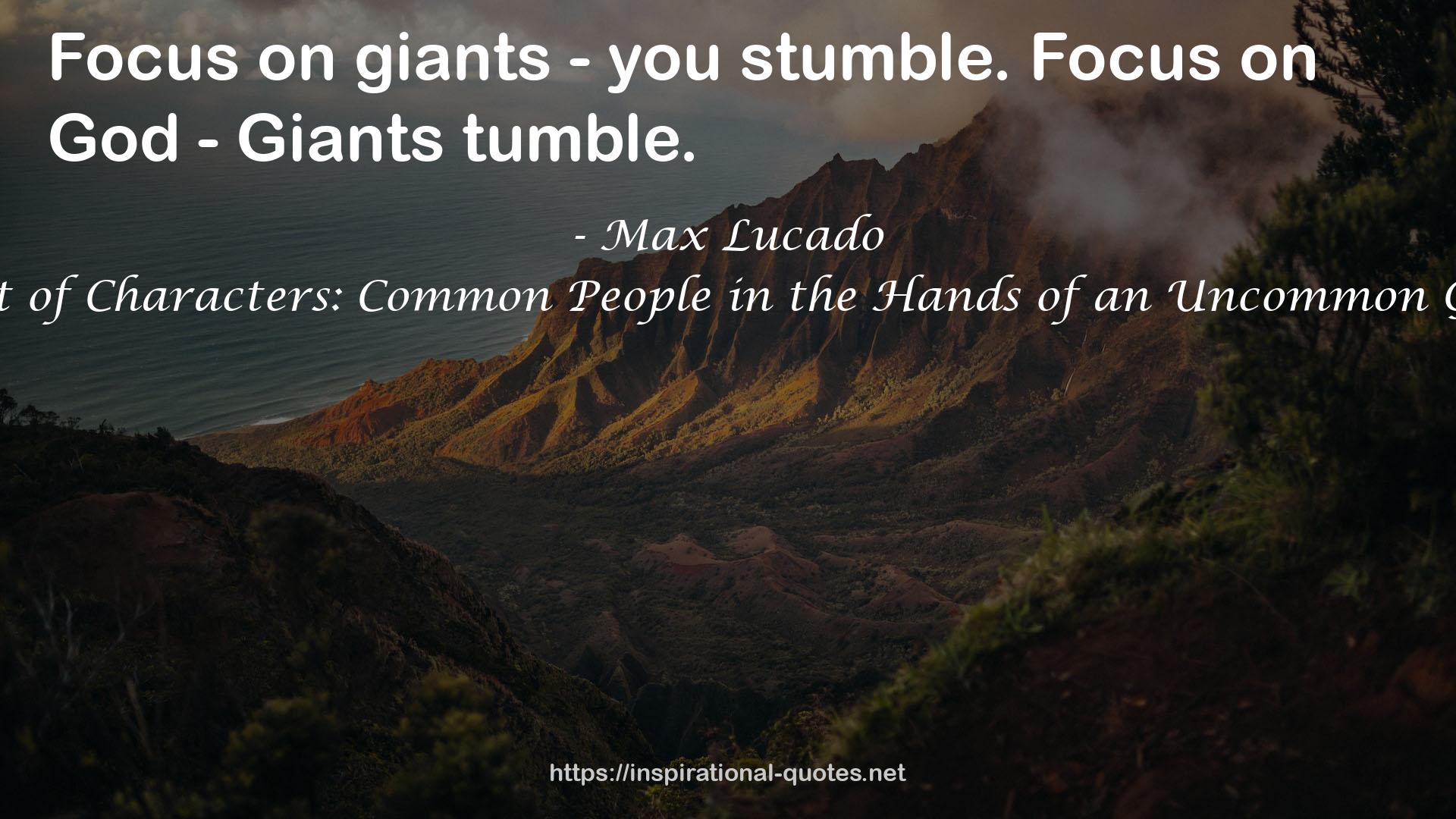 God - Giants  QUOTES