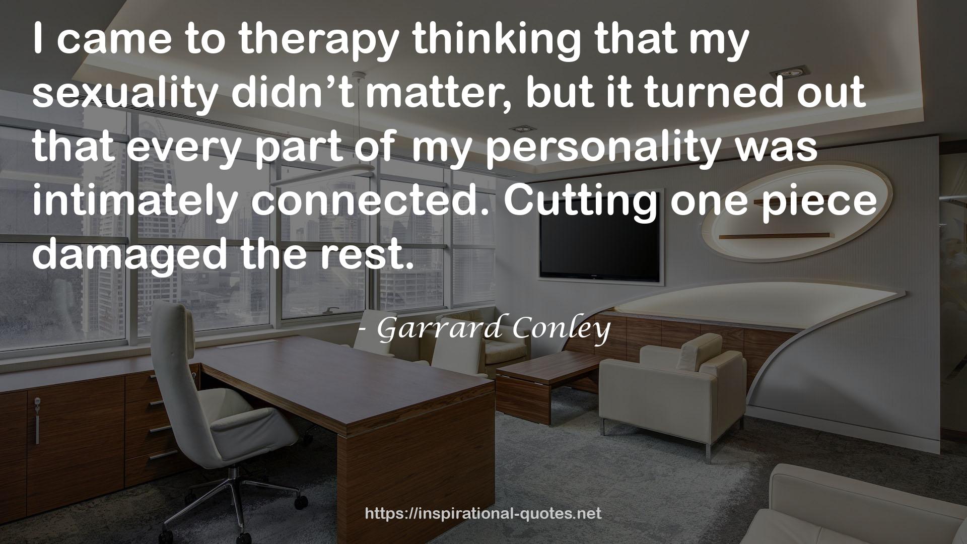 Garrard Conley QUOTES