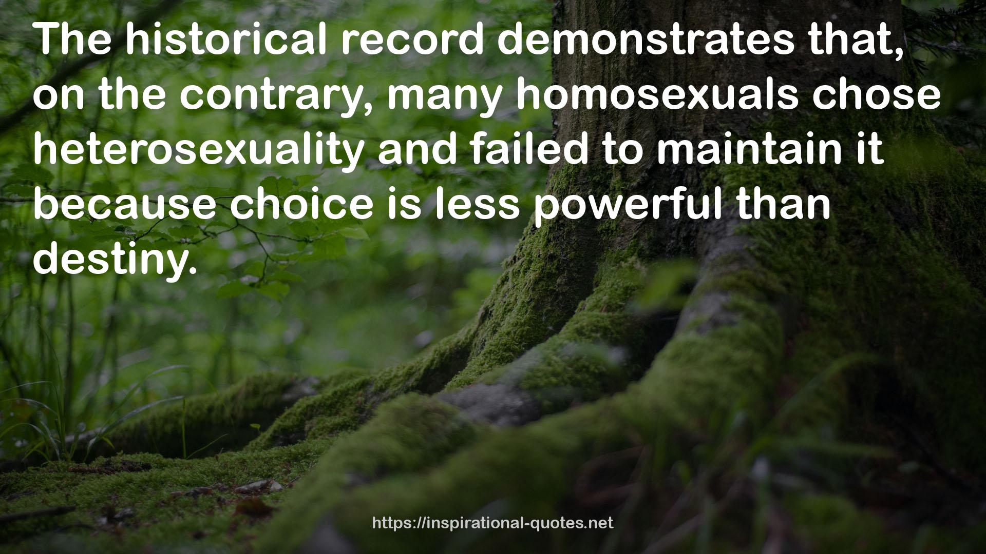 many homosexuals  QUOTES