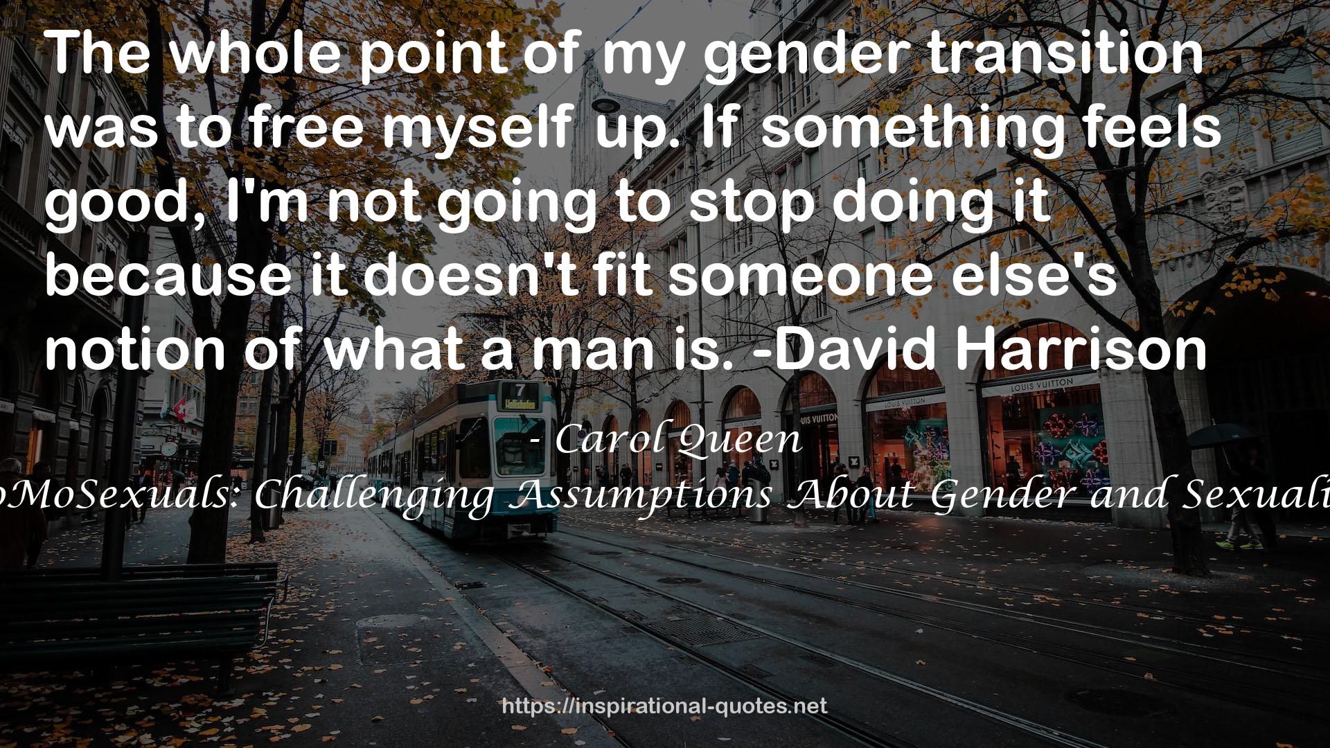 my gender transition  QUOTES