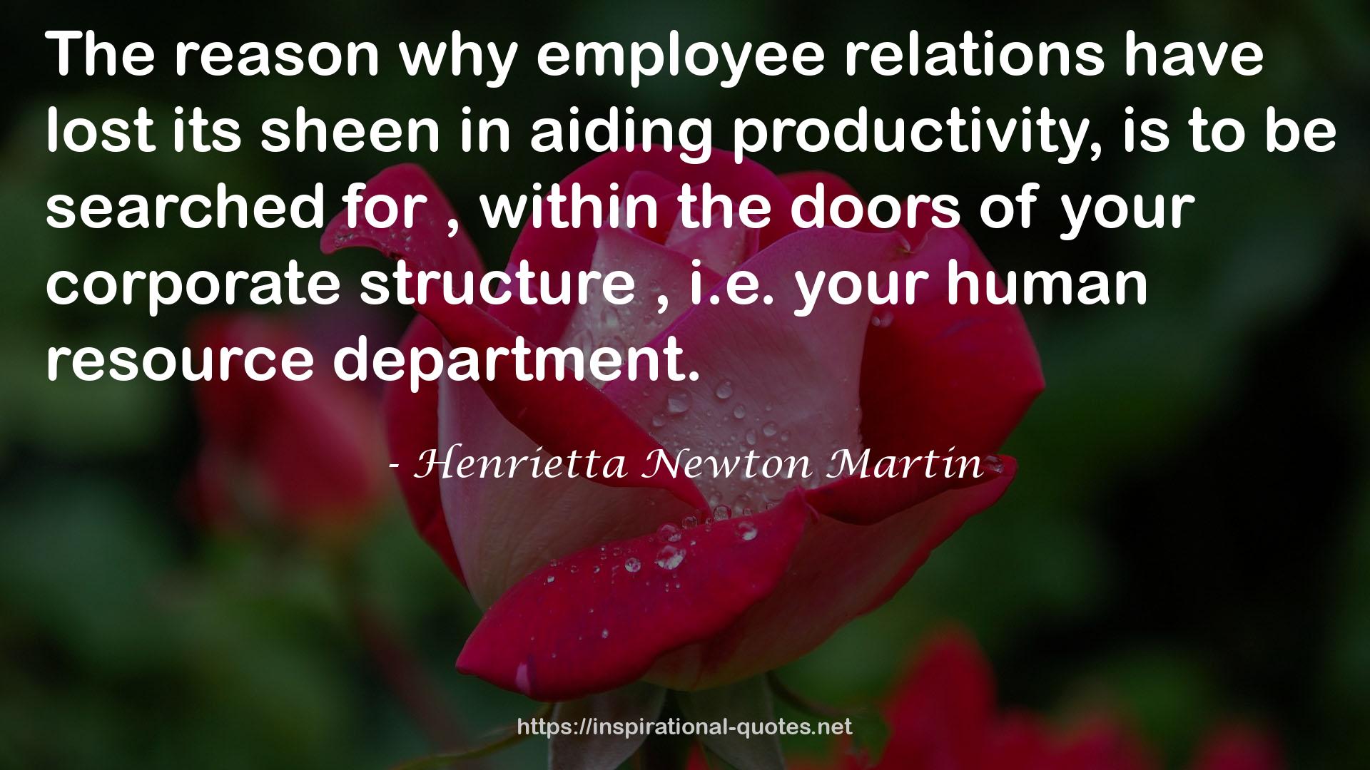 employee relations  QUOTES