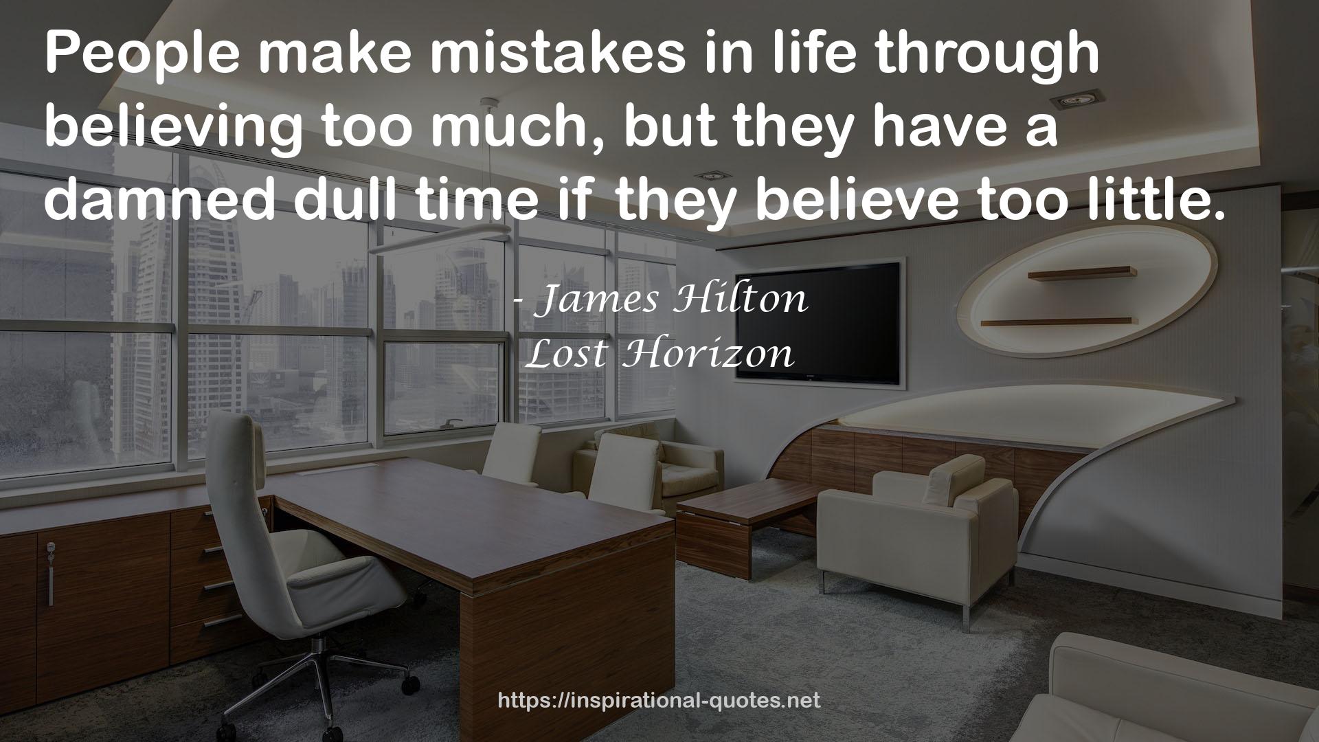 James Hilton QUOTES