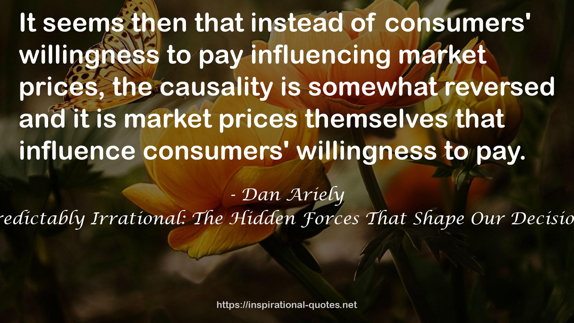 that influence consumers' willingness  QUOTES