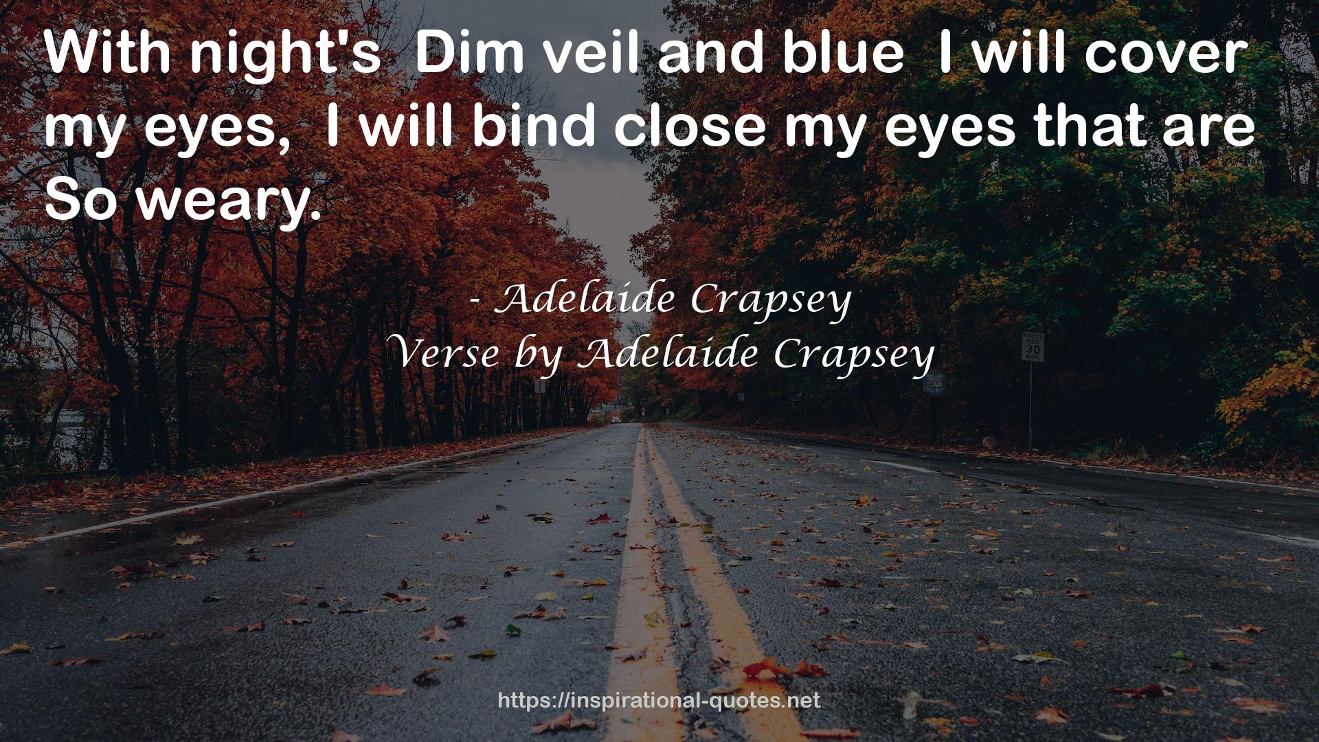 night's Dim veil  QUOTES