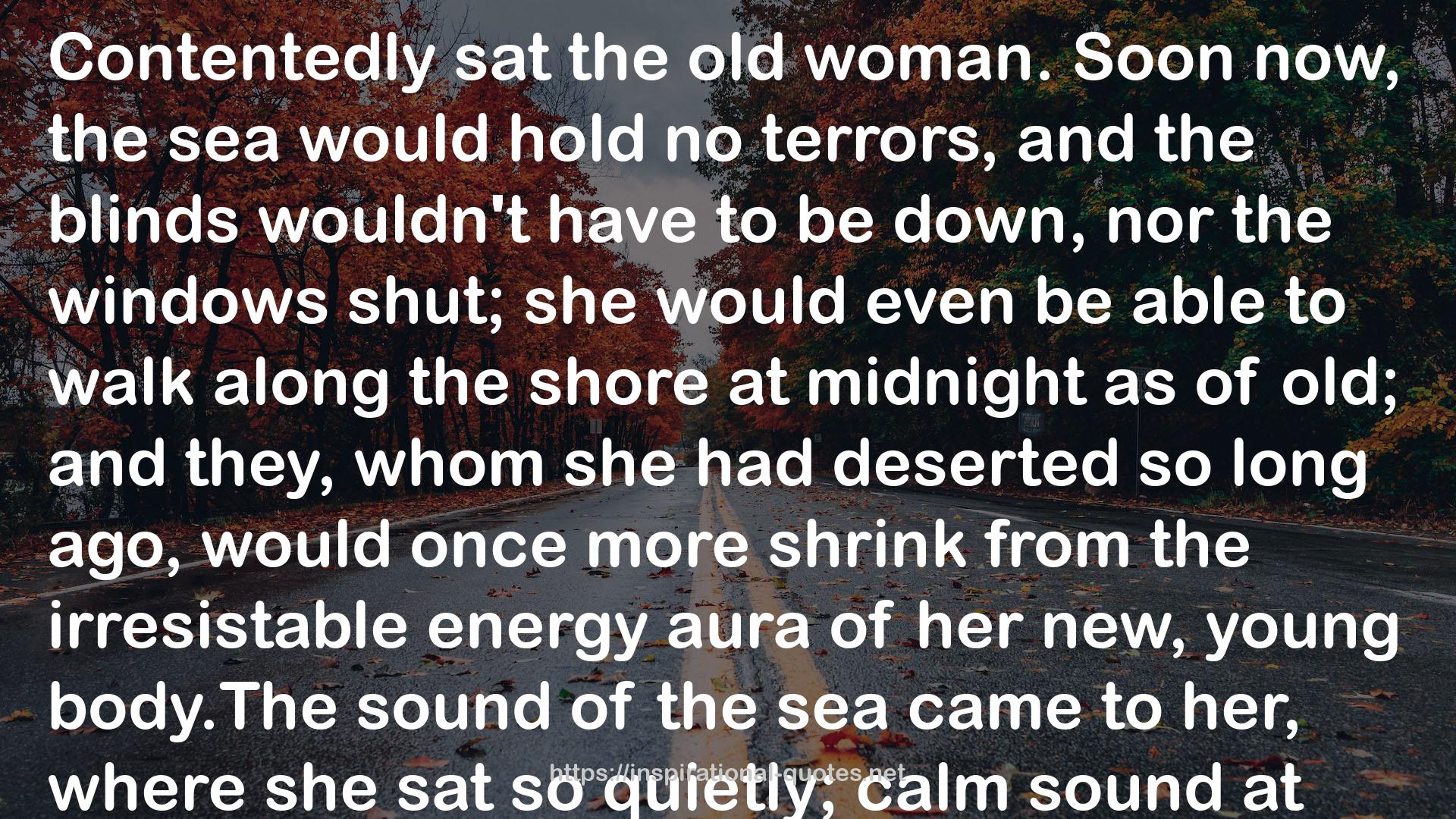 the shore at midnight  QUOTES