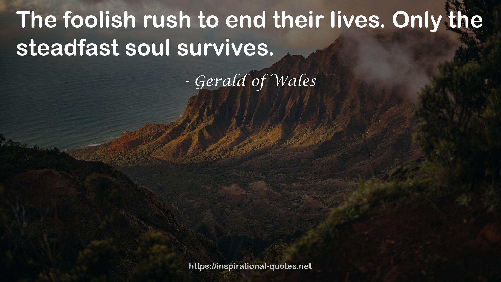 Gerald of Wales QUOTES