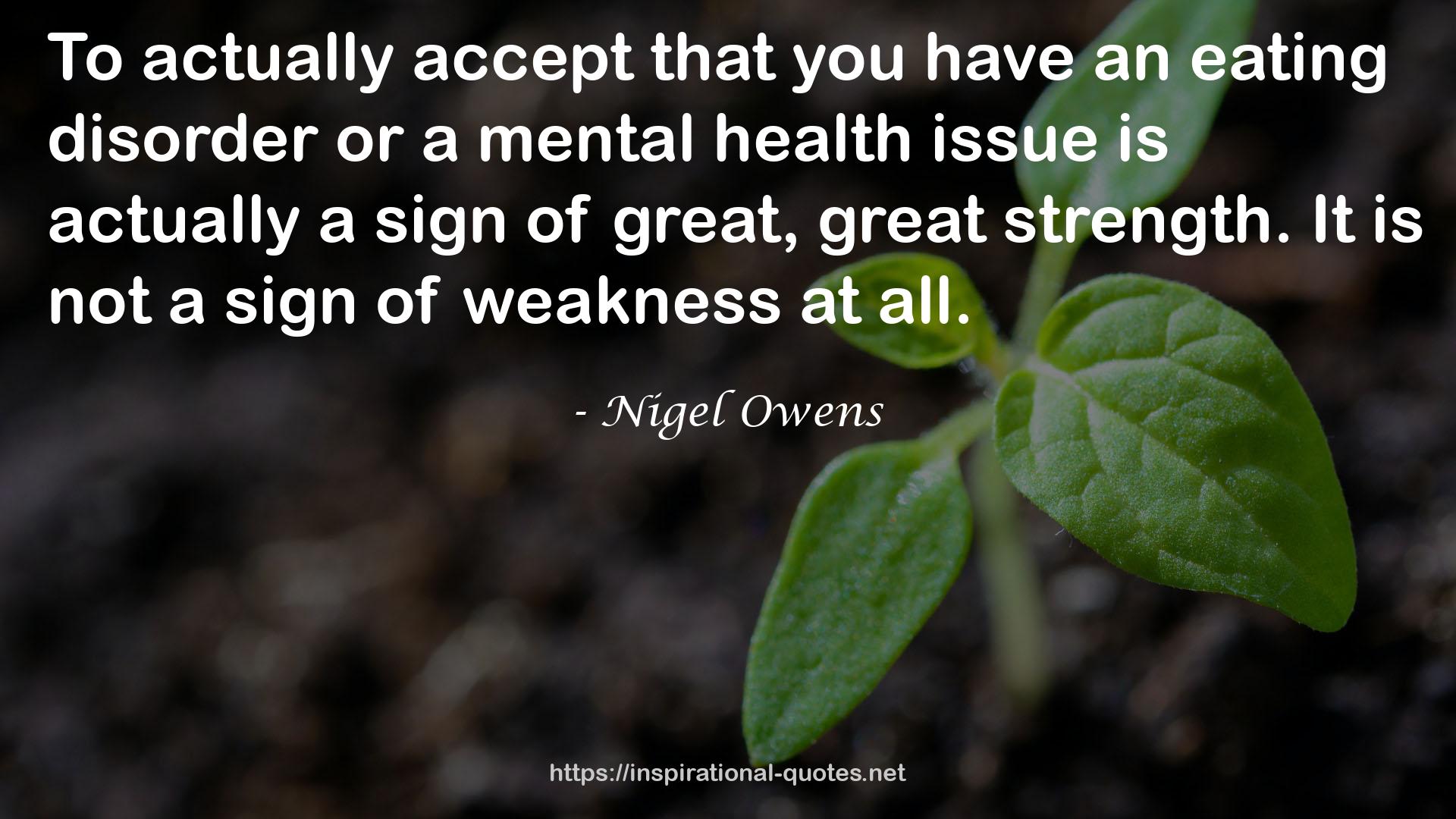 a mental health issue  QUOTES