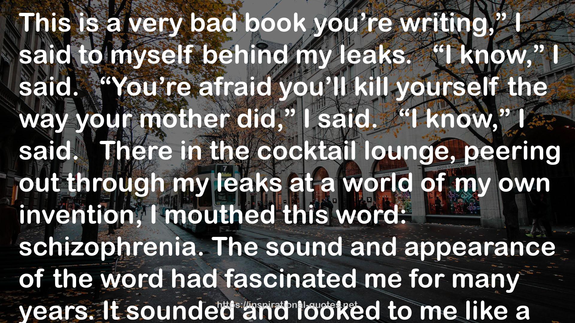 my leaks  QUOTES