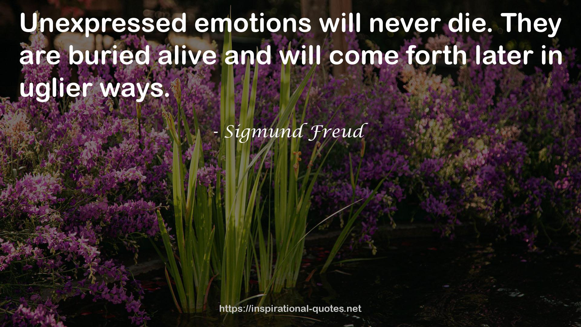 Sigmund Freud QUOTES