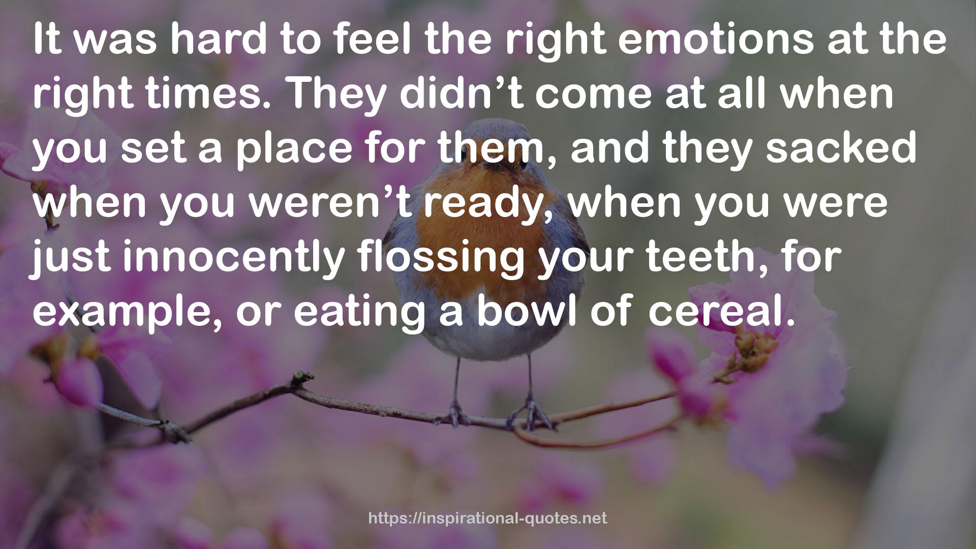 flossing  QUOTES