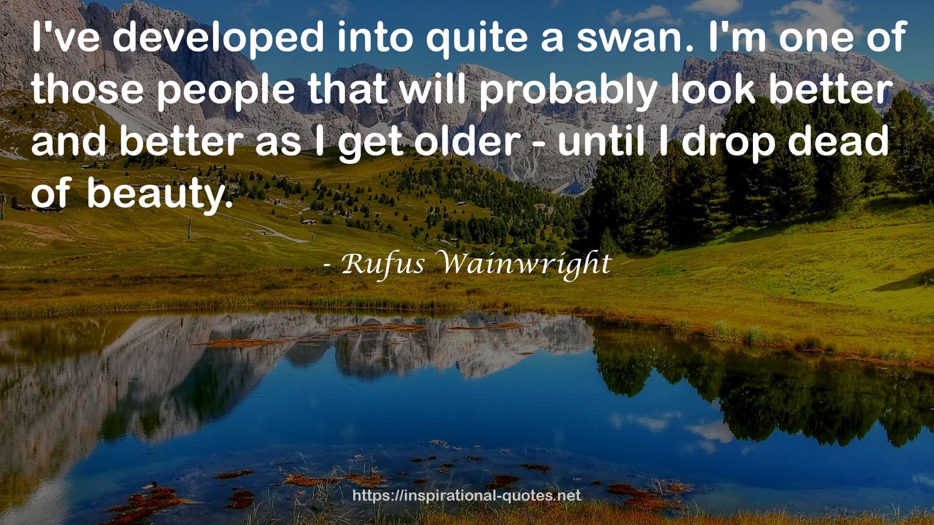 Rufus Wainwright QUOTES