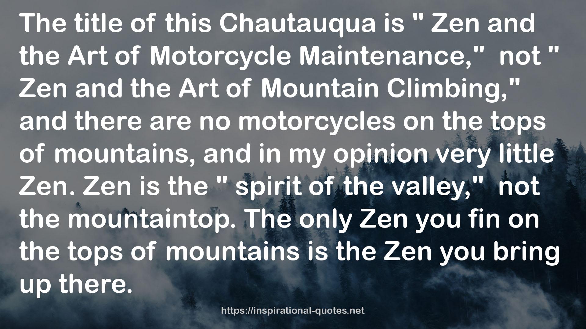 the Zen  QUOTES