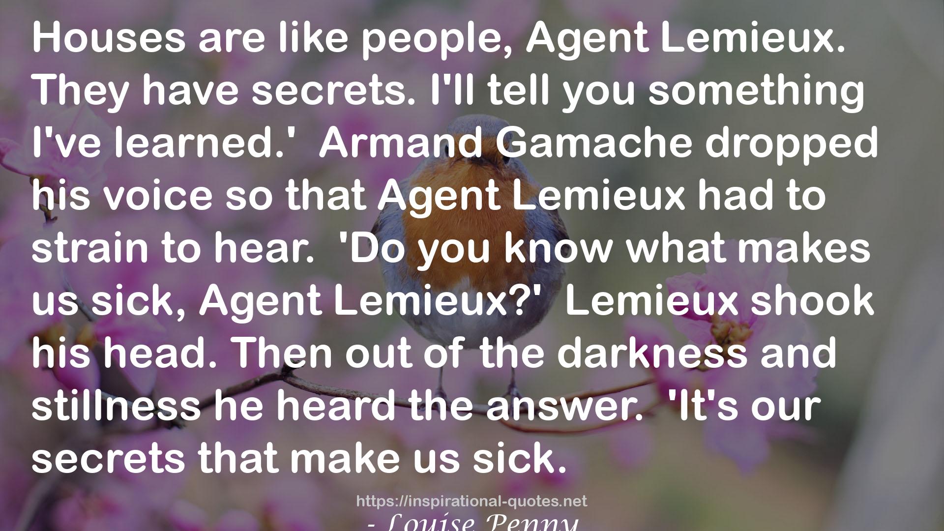 Agent Lemieux  QUOTES