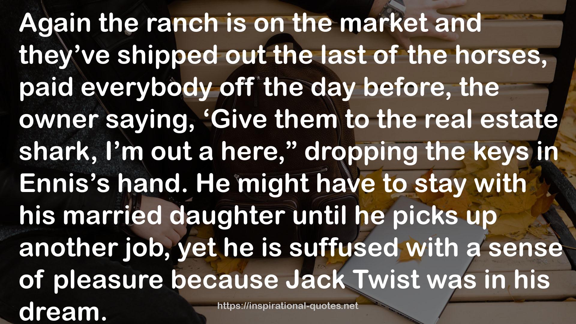 ranch  QUOTES