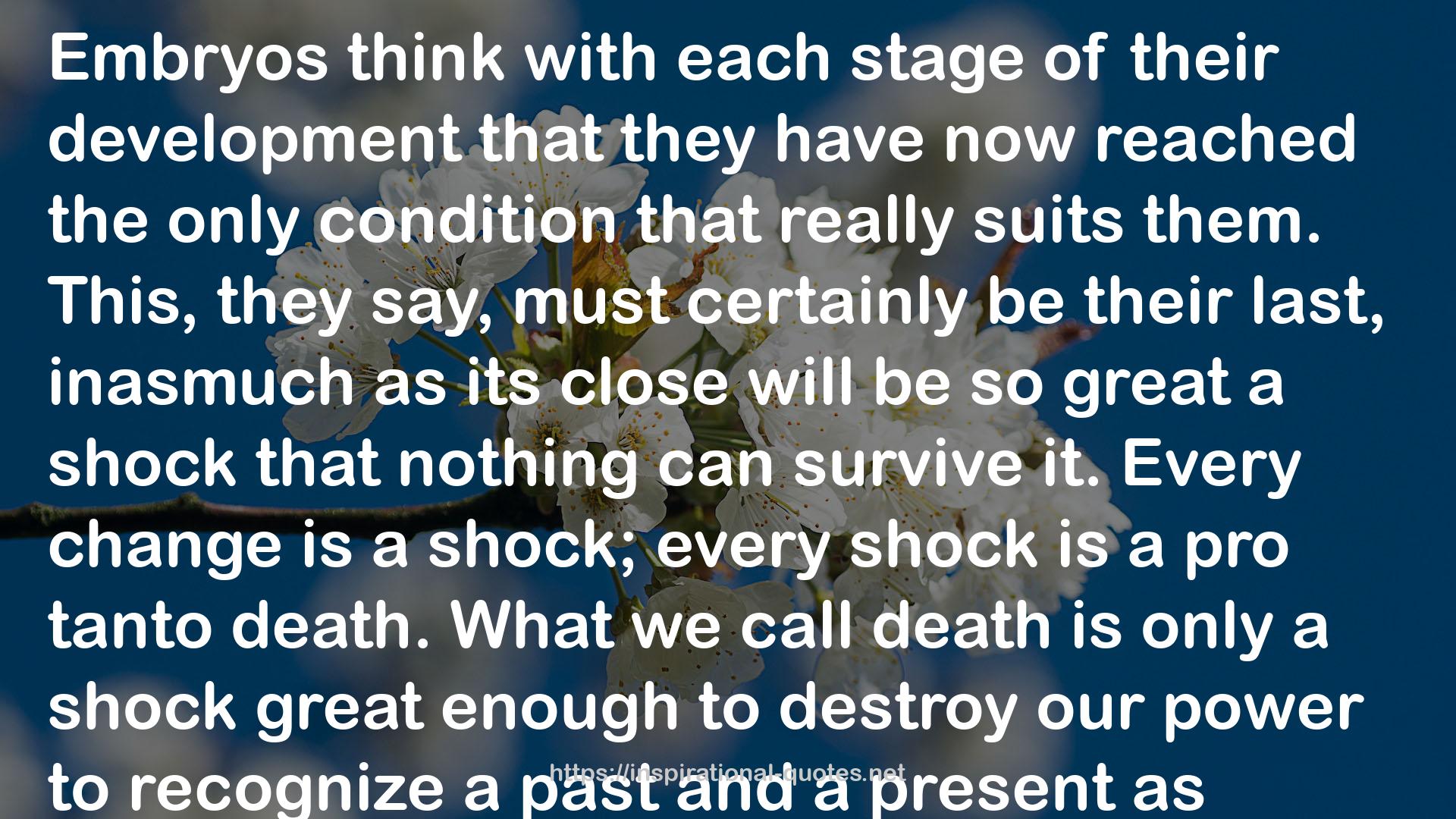 a shock  QUOTES