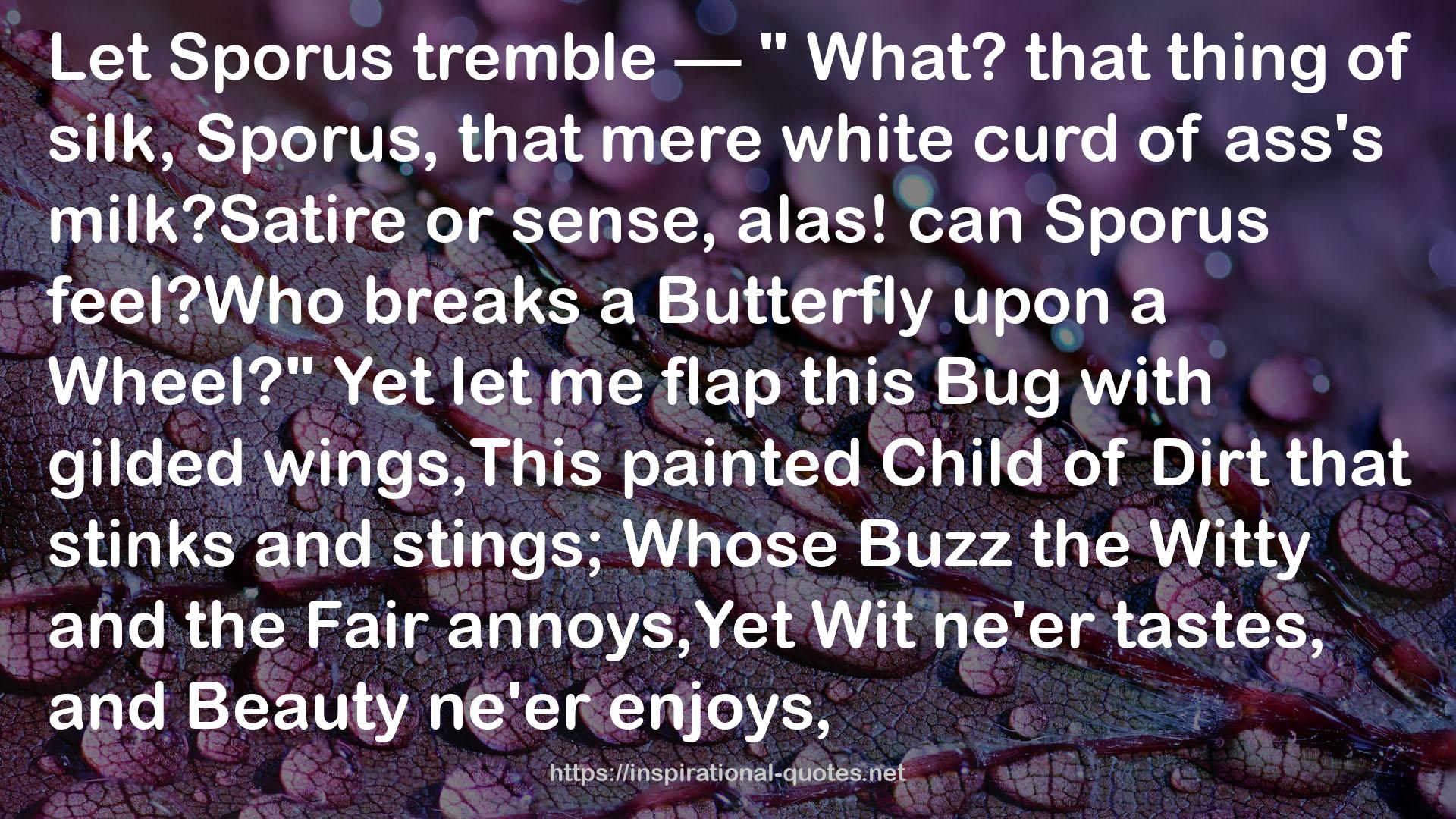 Whose Buzz  QUOTES