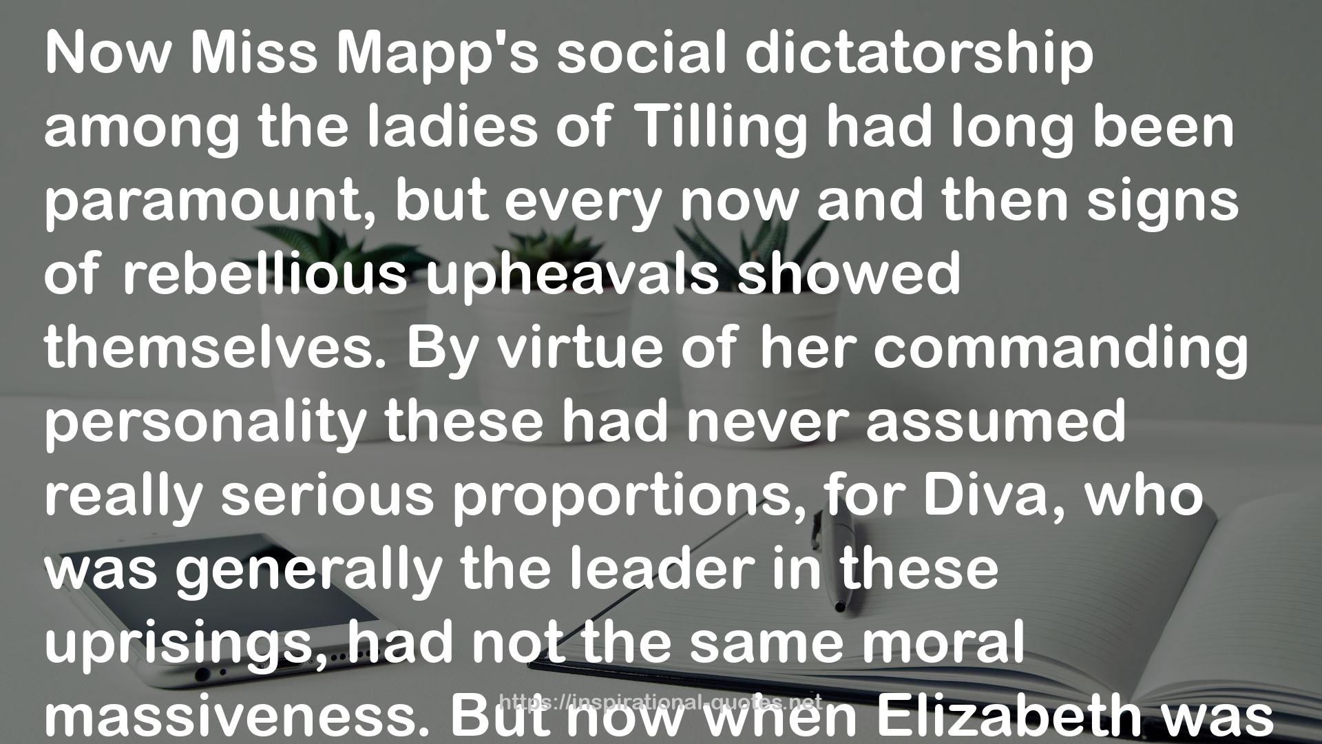 Miss Mapp (Lucia, #2) QUOTES